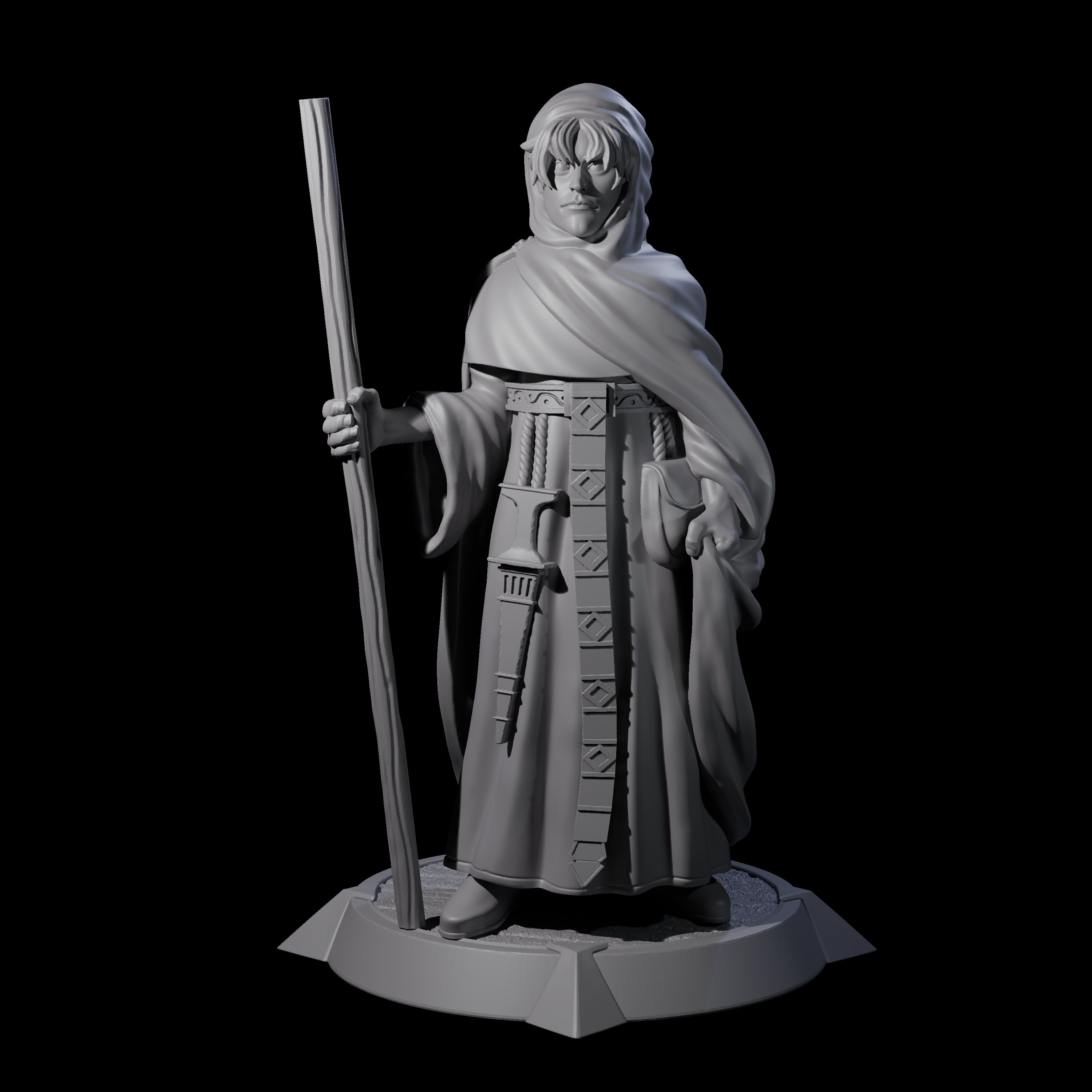 The Villagers Miniature for Dungeons and Dragons, Pathfinder or other TTRPGs