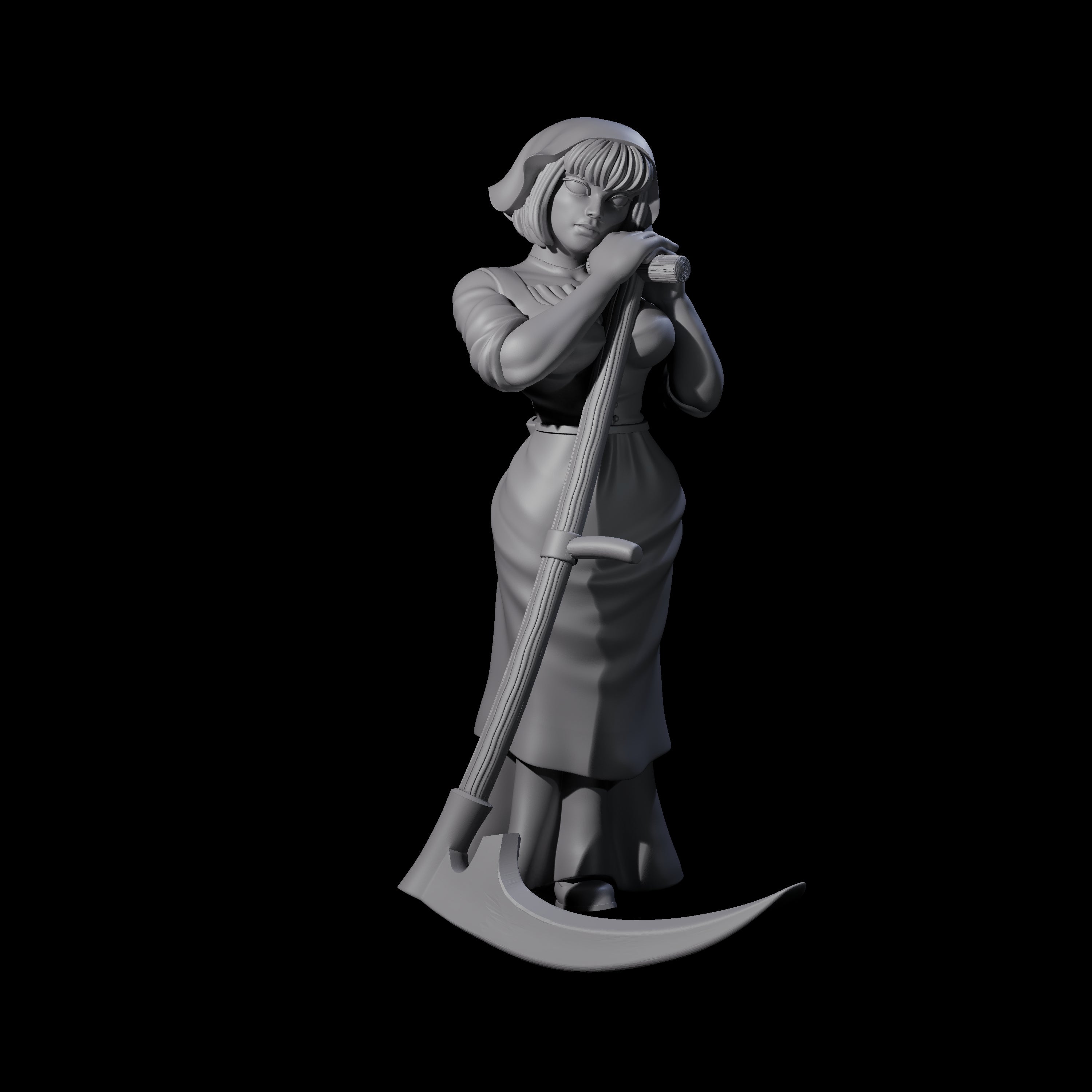 The Villagers Miniature for Dungeons and Dragons, Pathfinder or other TTRPGs