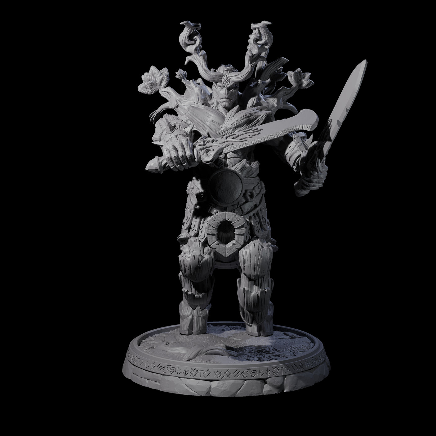 The Walkers of the Forest Miniature for Dungeons and Dragons, Pathfinder or other TTRPGs