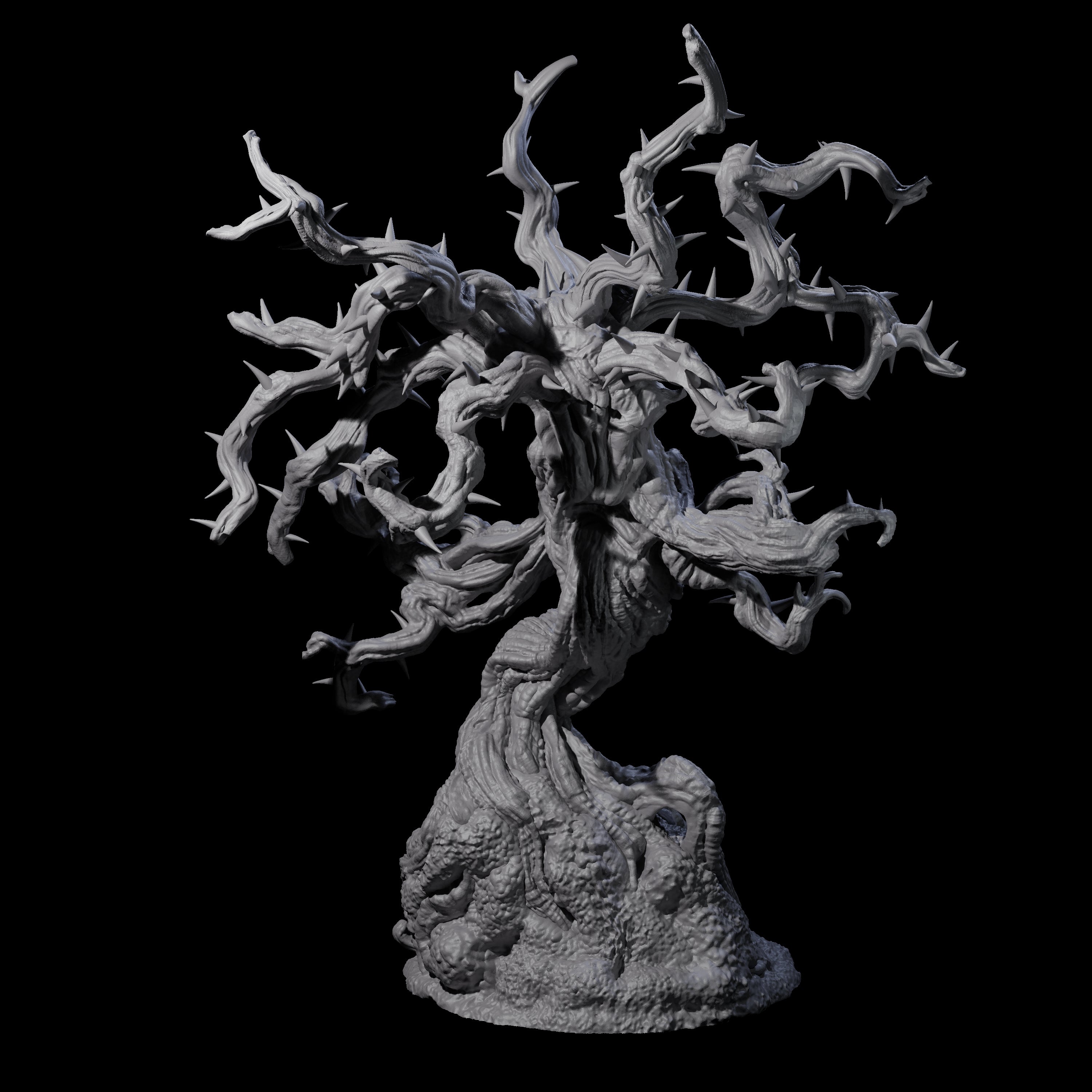 Thorny Tree Blight A Miniature for Dungeons and Dragons, Pathfinder or other TTRPGs