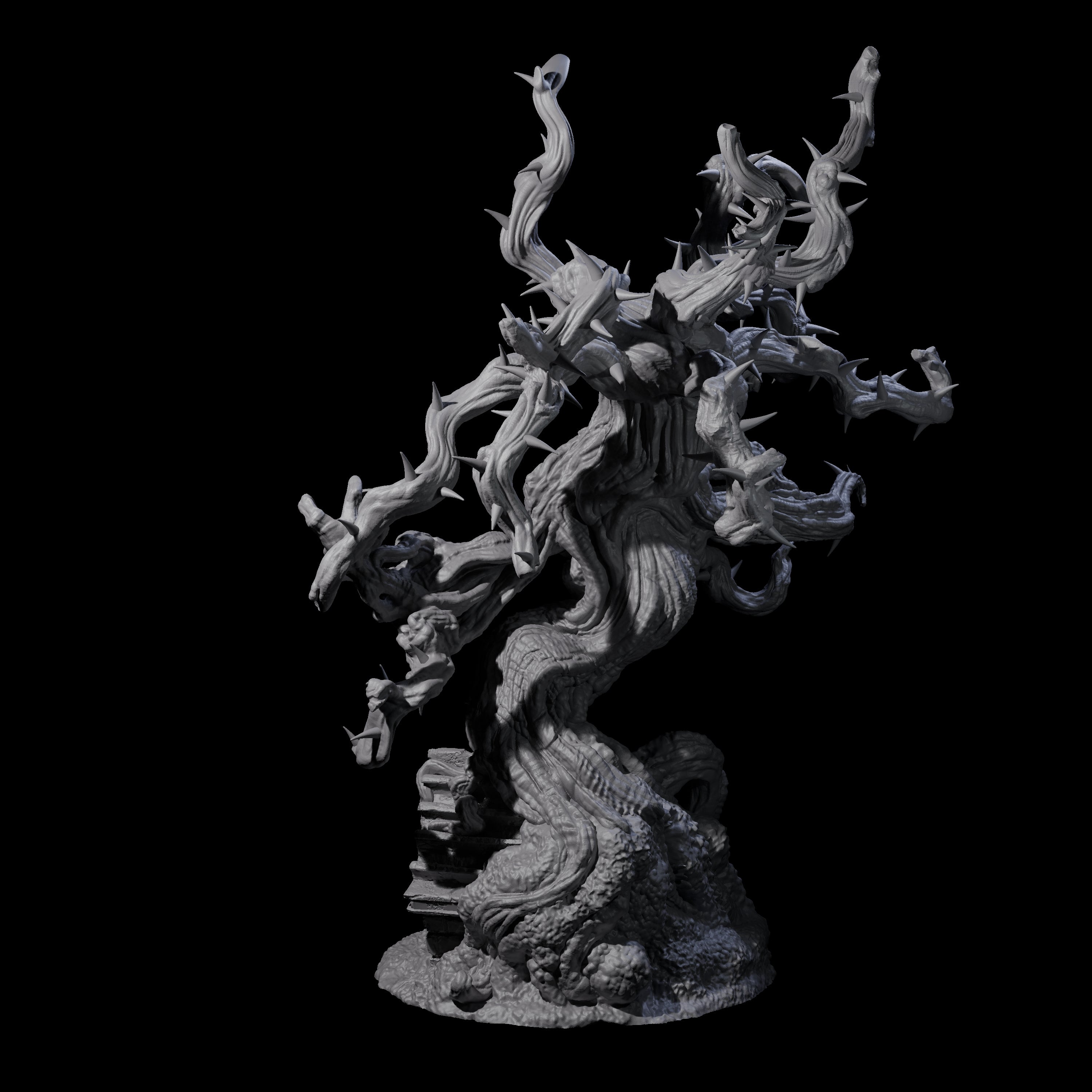 Thorny Tree Blight A Miniature for Dungeons and Dragons, Pathfinder or other TTRPGs