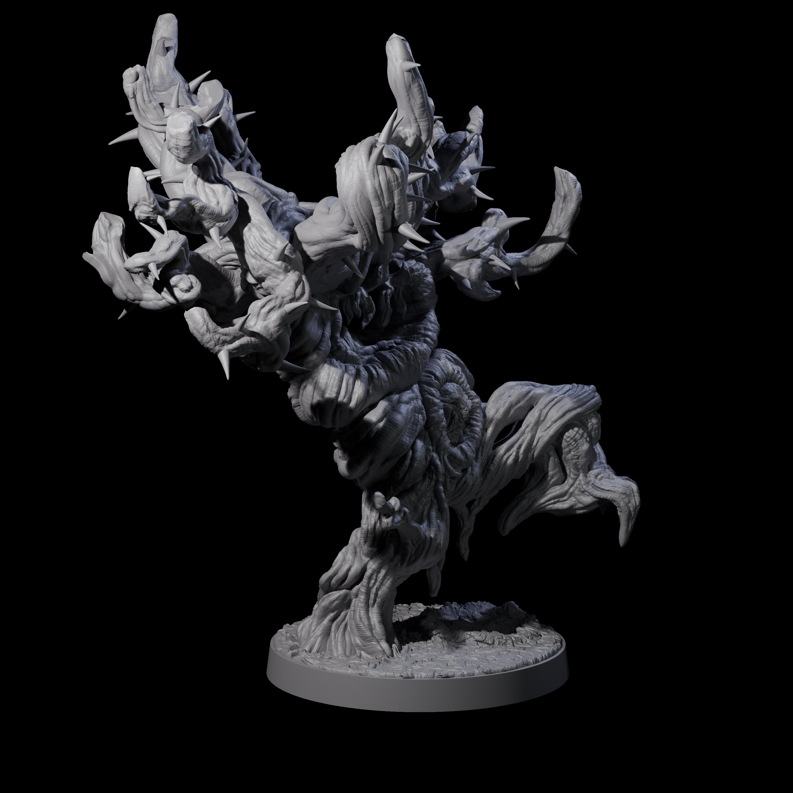 Thorny Tree Blight C Miniature for Dungeons and Dragons, Pathfinder or other TTRPGs