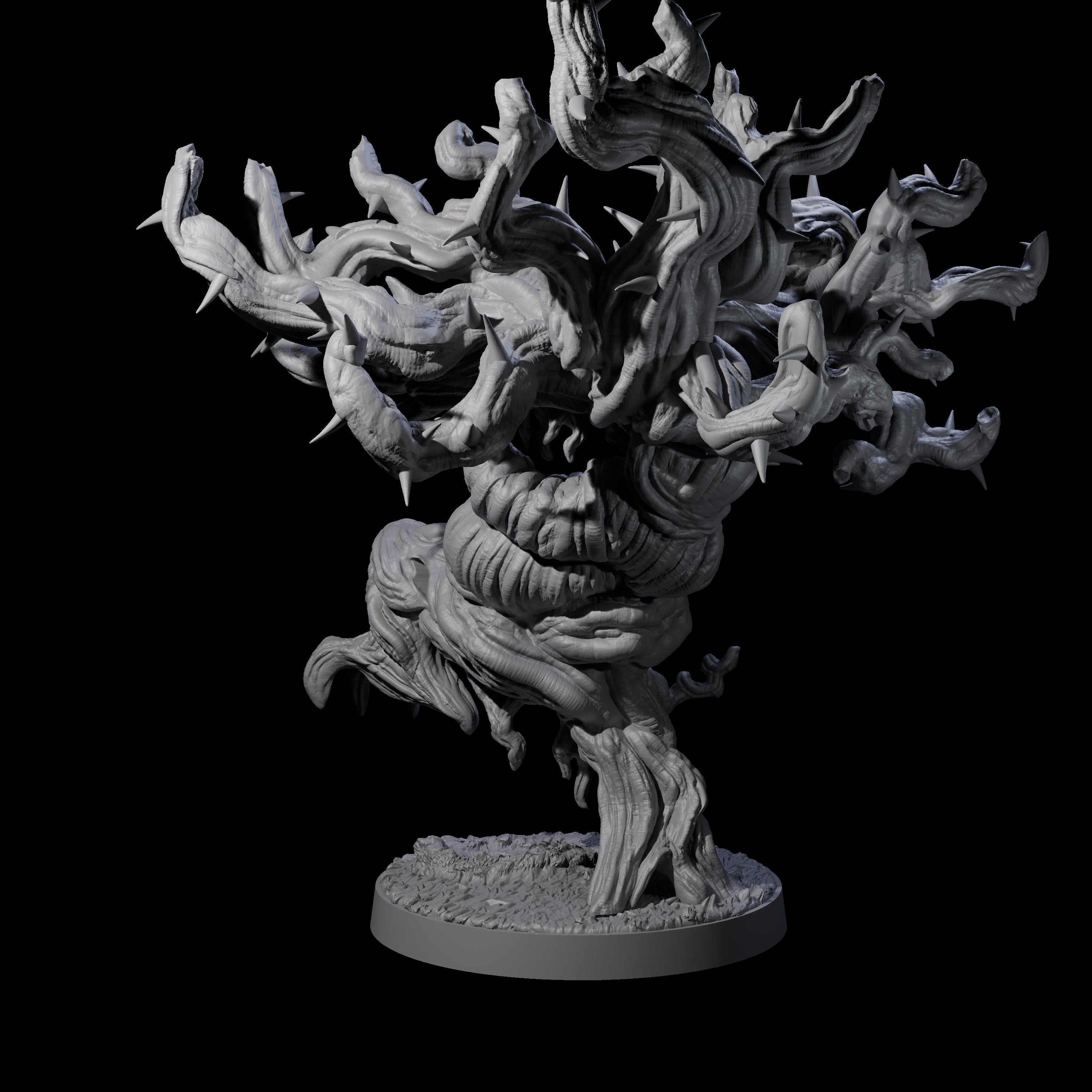 Thorny Tree Blight C Miniature for Dungeons and Dragons, Pathfinder or other TTRPGs