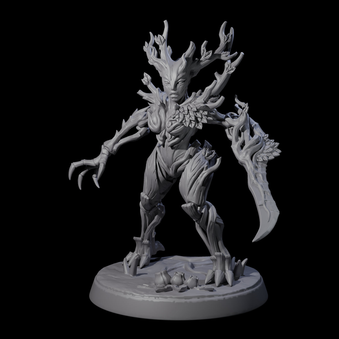 Thorny Twig Blight A Miniature for Dungeons and Dragons, Pathfinder or other TTRPGs