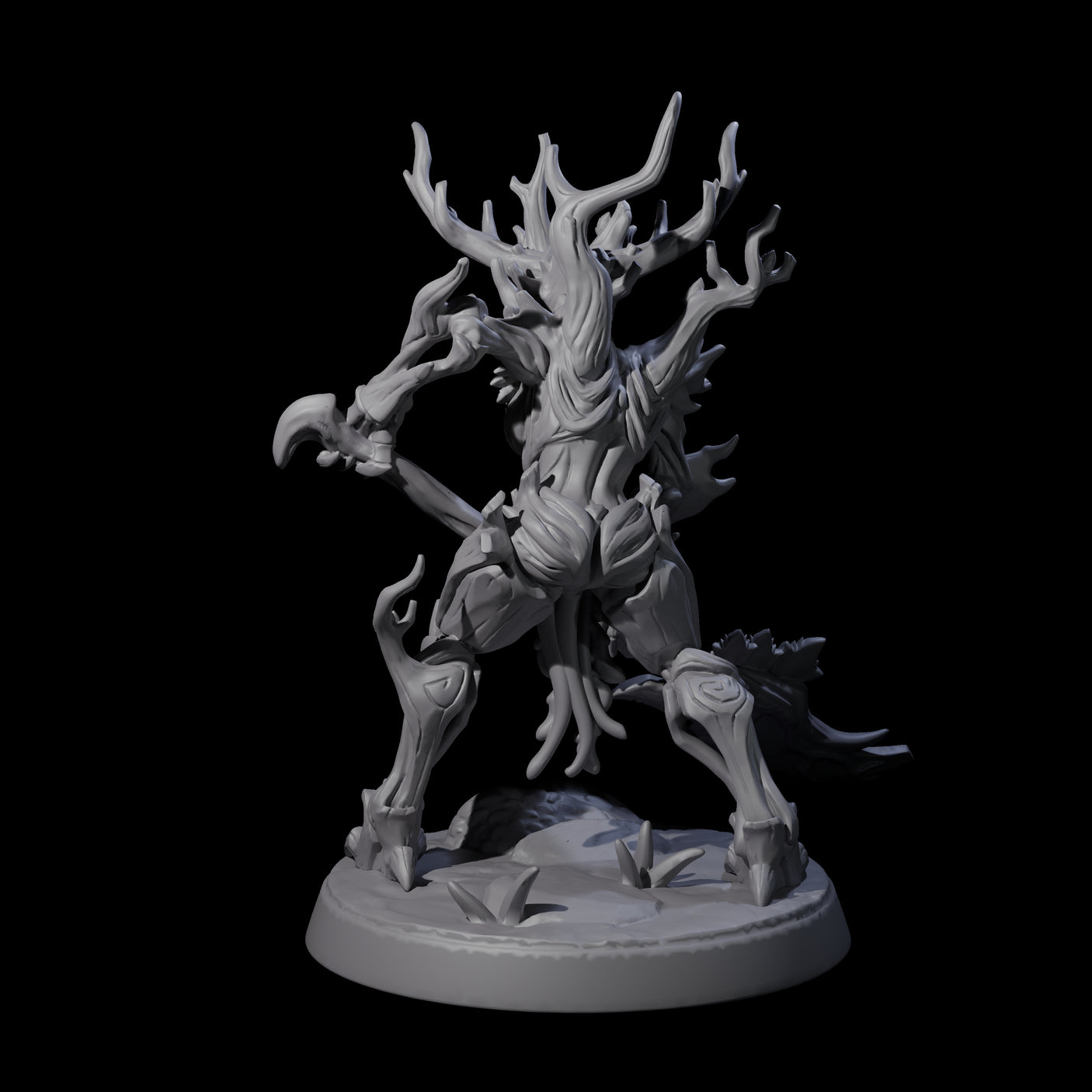 Thorny Twig Blight C Miniature for Dungeons and Dragons, Pathfinder or other TTRPGs