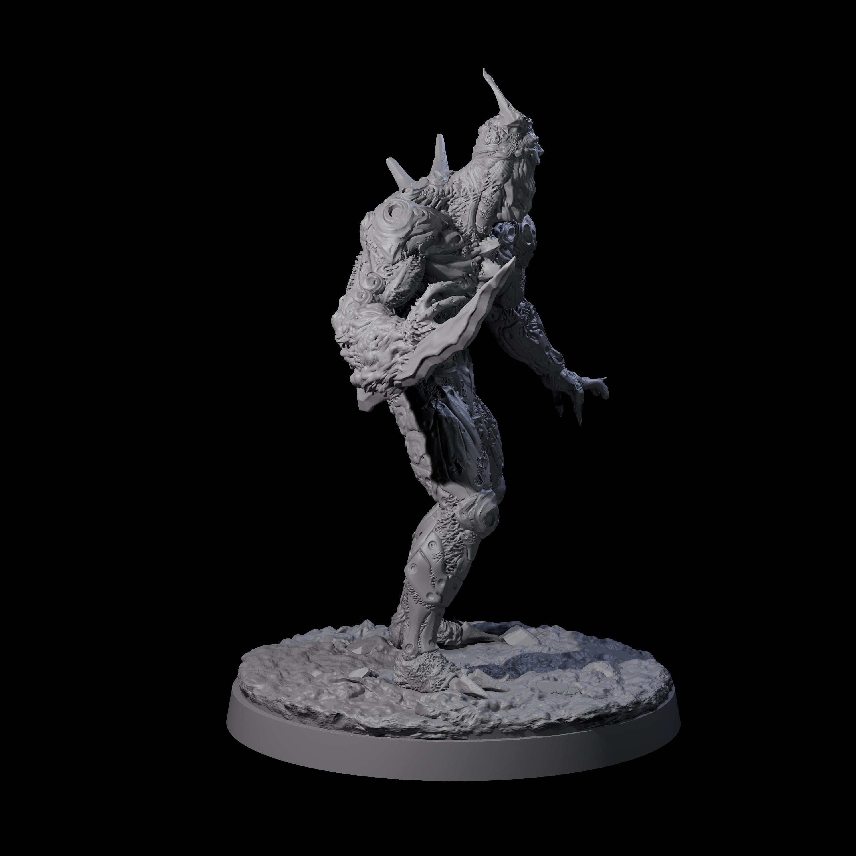 Three Barky Hive Guardians Miniature for Dungeons and Dragons, Pathfinder or other TTRPGs