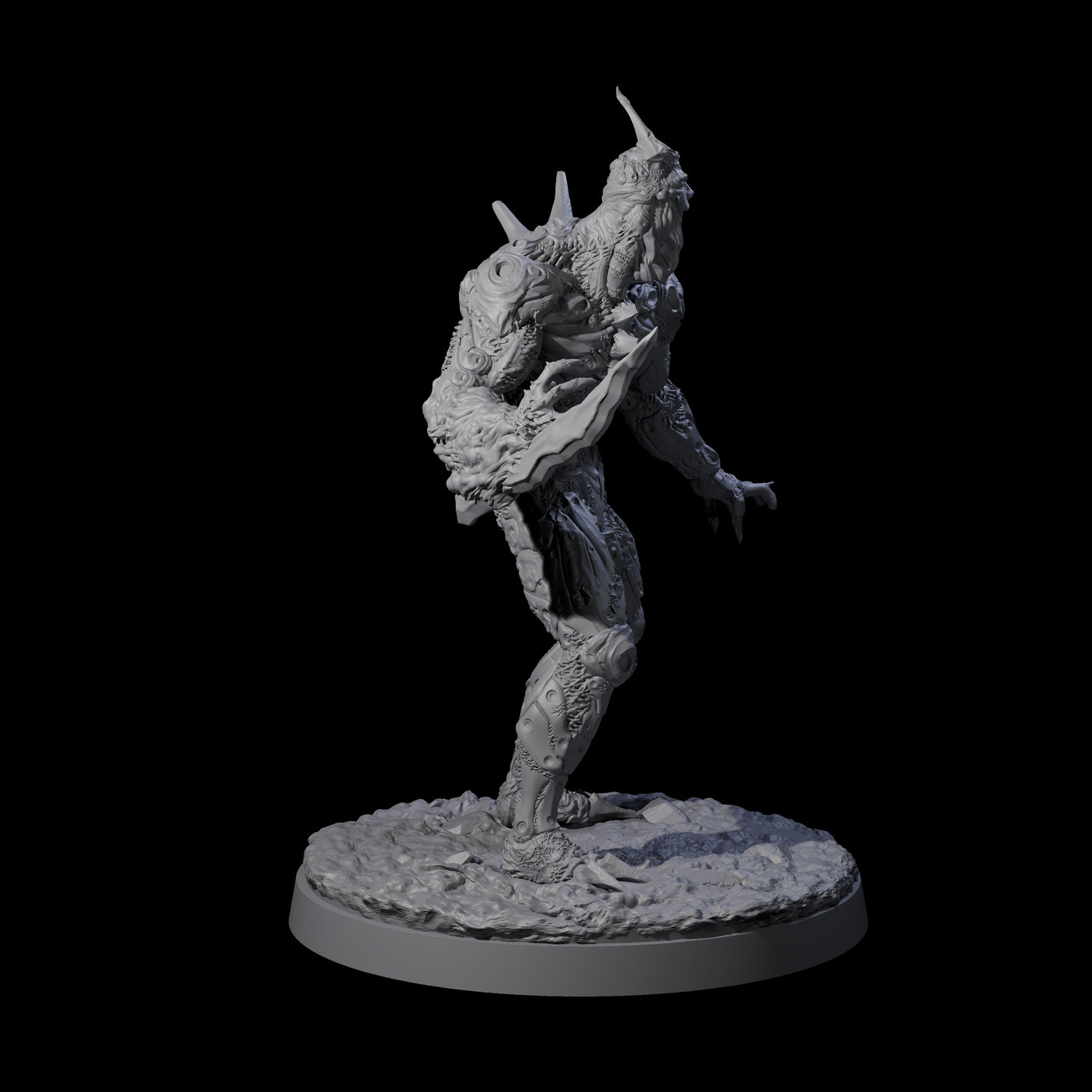 Three Barky Hive Guardians Miniature for Dungeons and Dragons, Pathfinder or other TTRPGs