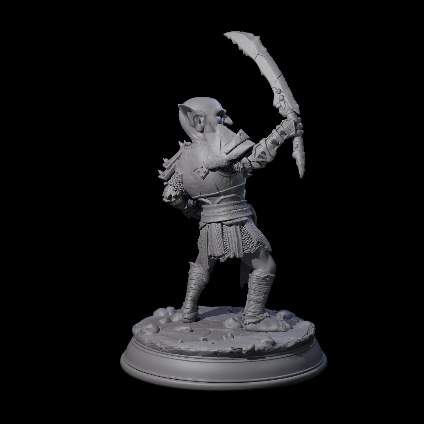 Three Cheeky Goblins Miniature for Dungeons and Dragons, Pathfinder or other TTRPGs