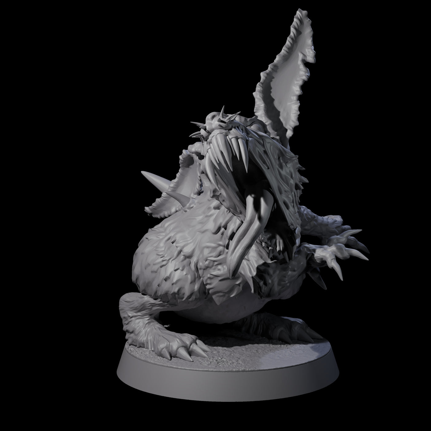 Three Cursed Wererabbits Miniature for Dungeons and Dragons, Pathfinder or other TTRPGs