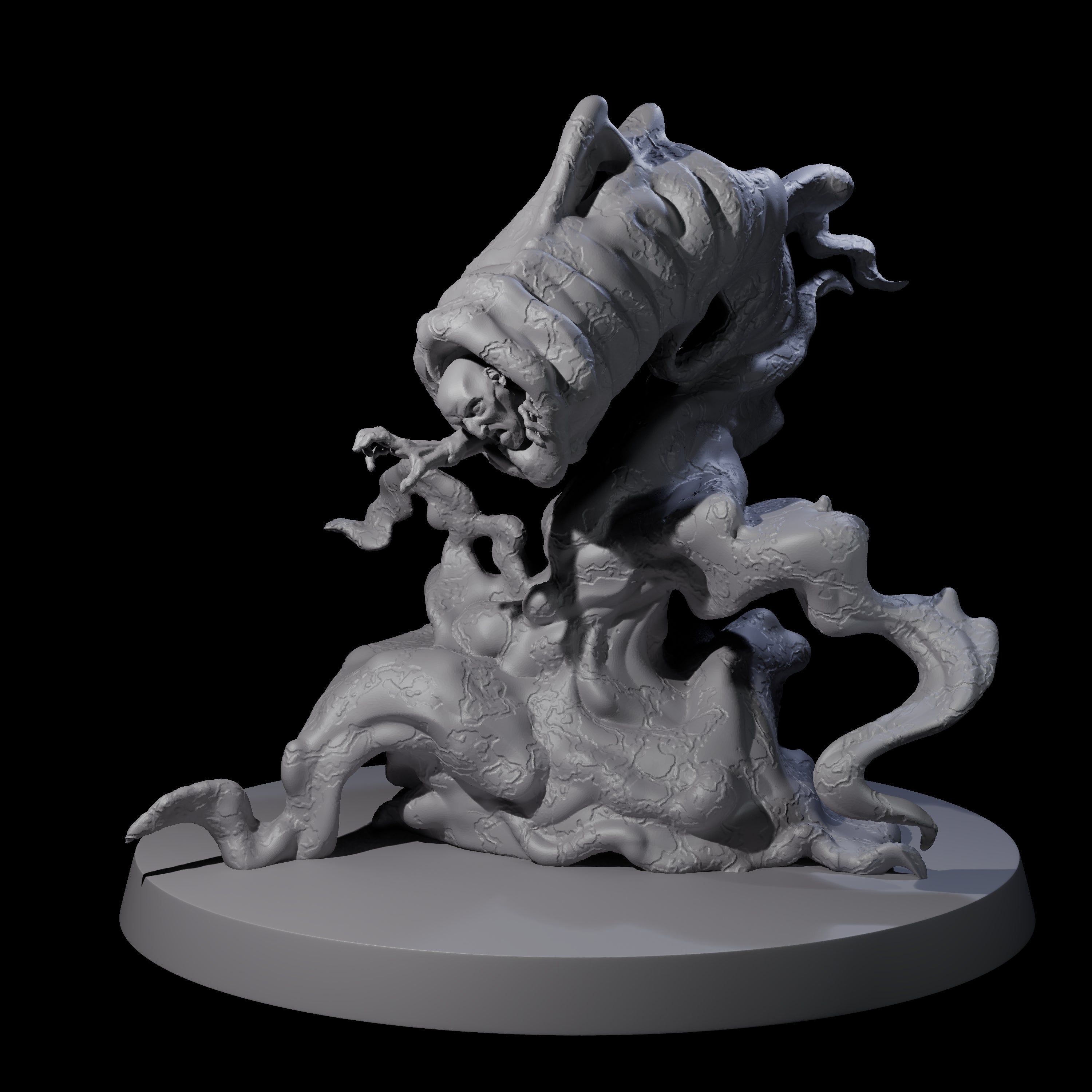 Three Devouring Slimes Miniature for Dungeons and Dragons, Pathfinder or other TTRPGs