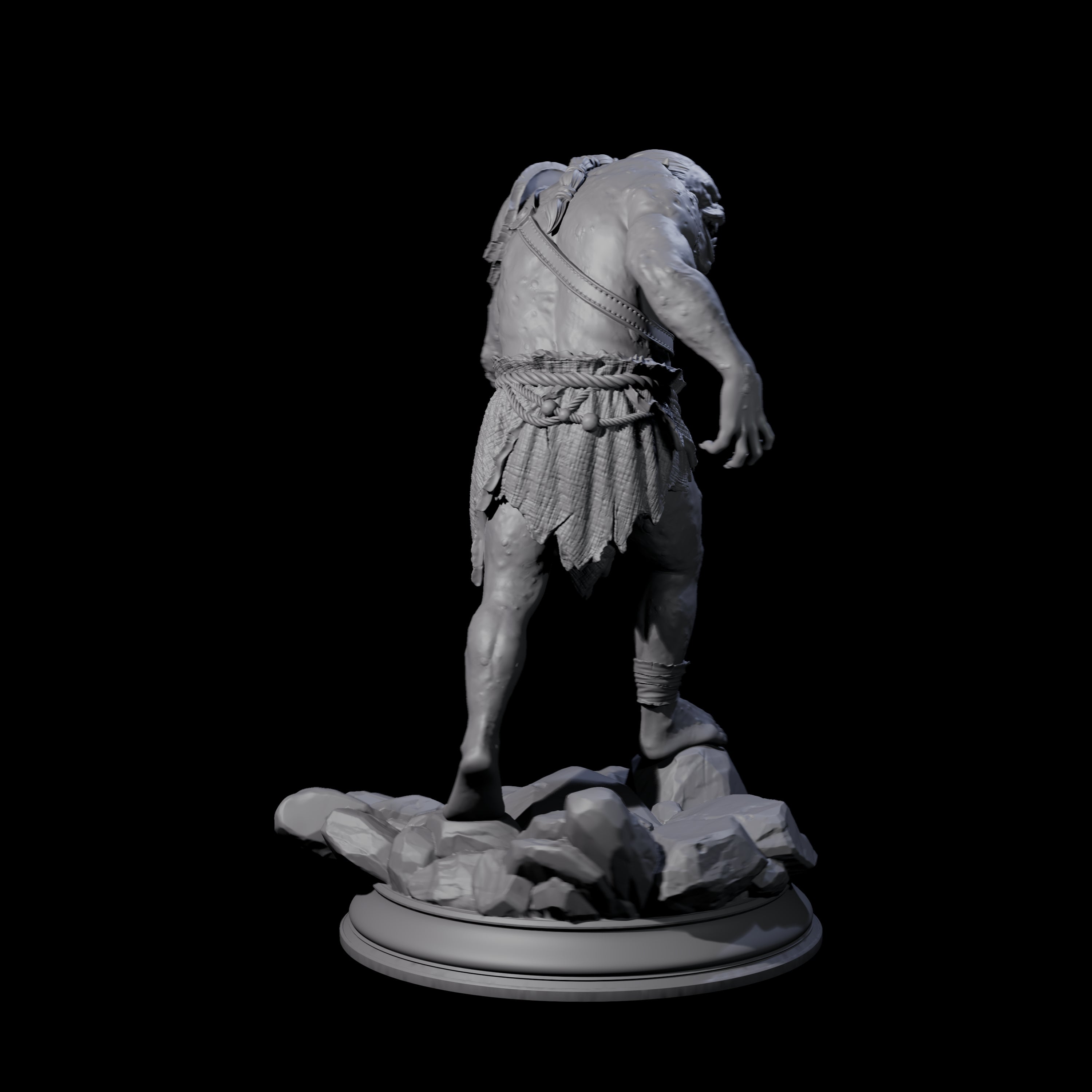 Three Disgusting Troglodytes Miniature for Dungeons and Dragons, Pathfinder or other TTRPGs