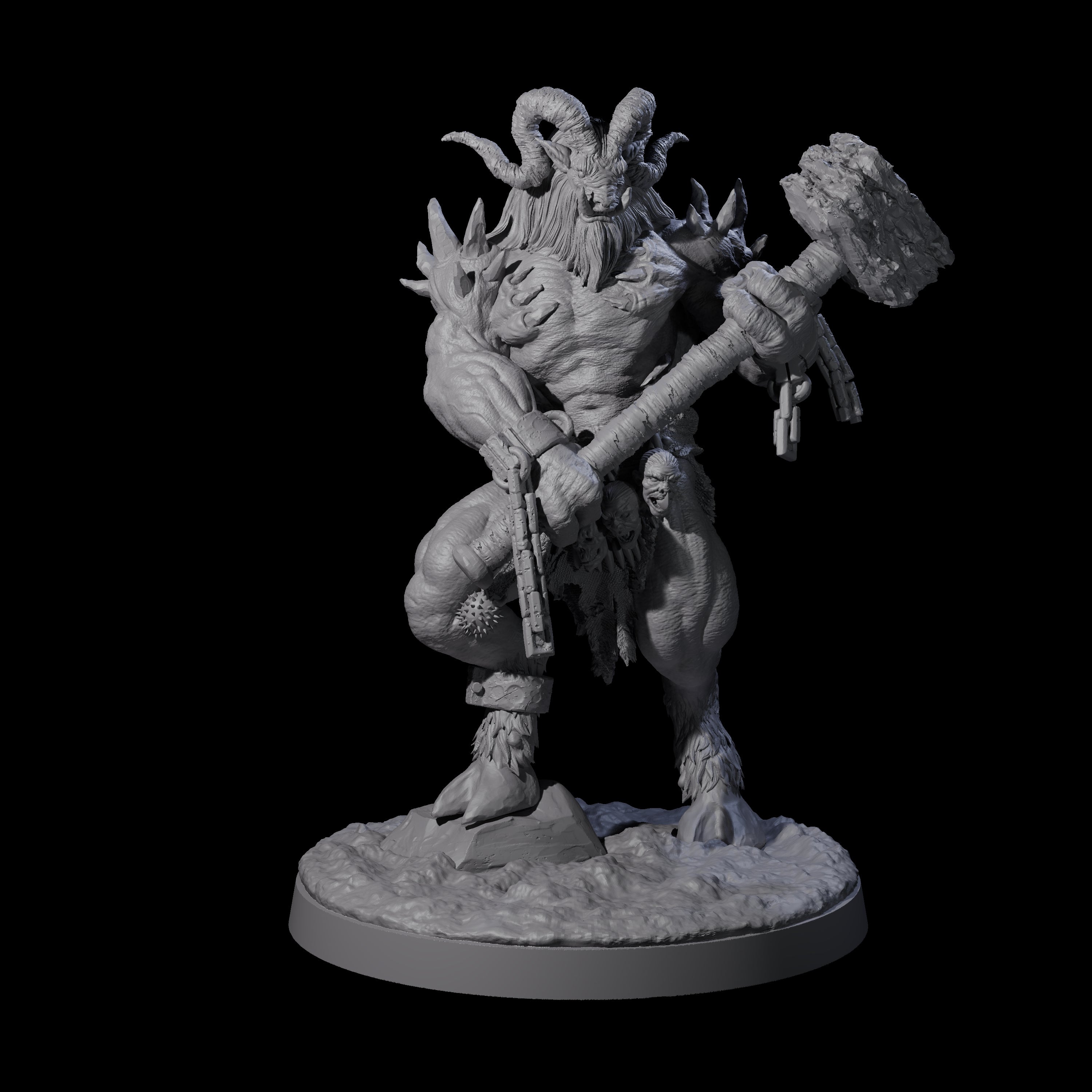 Three Evil Kalavakus Demons Miniature for Dungeons and Dragons, Pathfinder or other TTRPGs