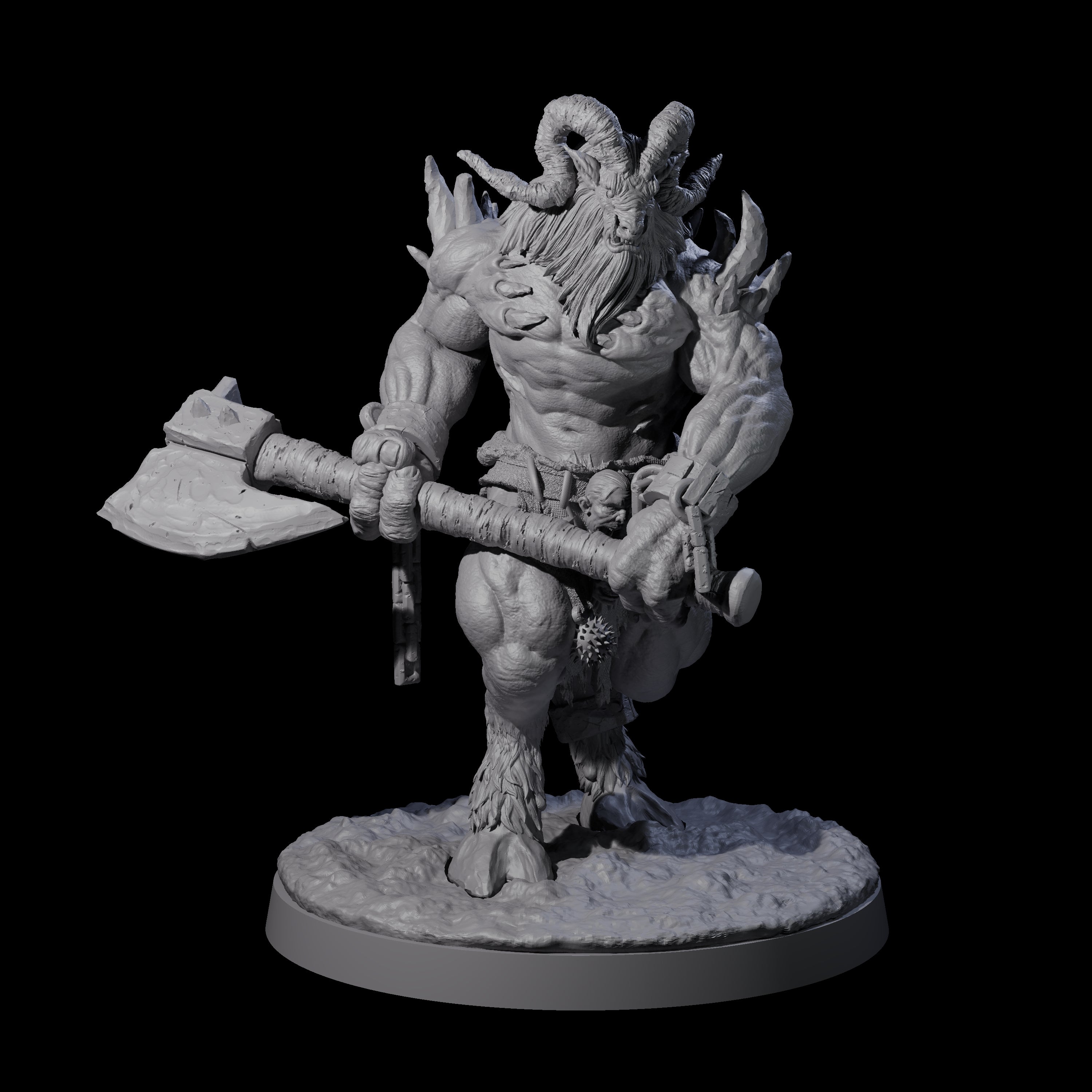 Three Evil Kalavakus Demons Miniature for Dungeons and Dragons, Pathfinder or other TTRPGs
