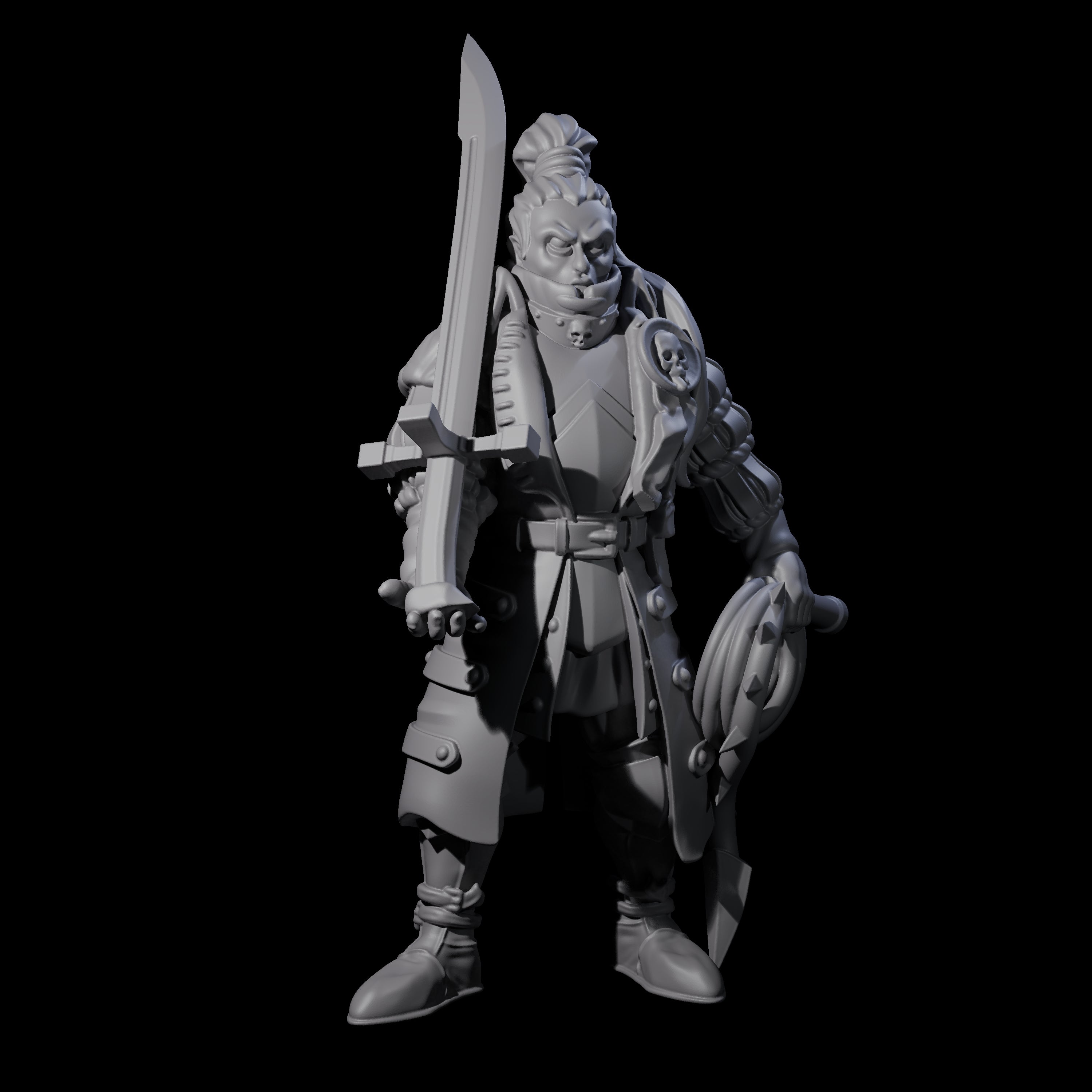 Three Female Inquisition Hunters Miniature for Dungeons and Dragons, Pathfinder or other TTRPGs