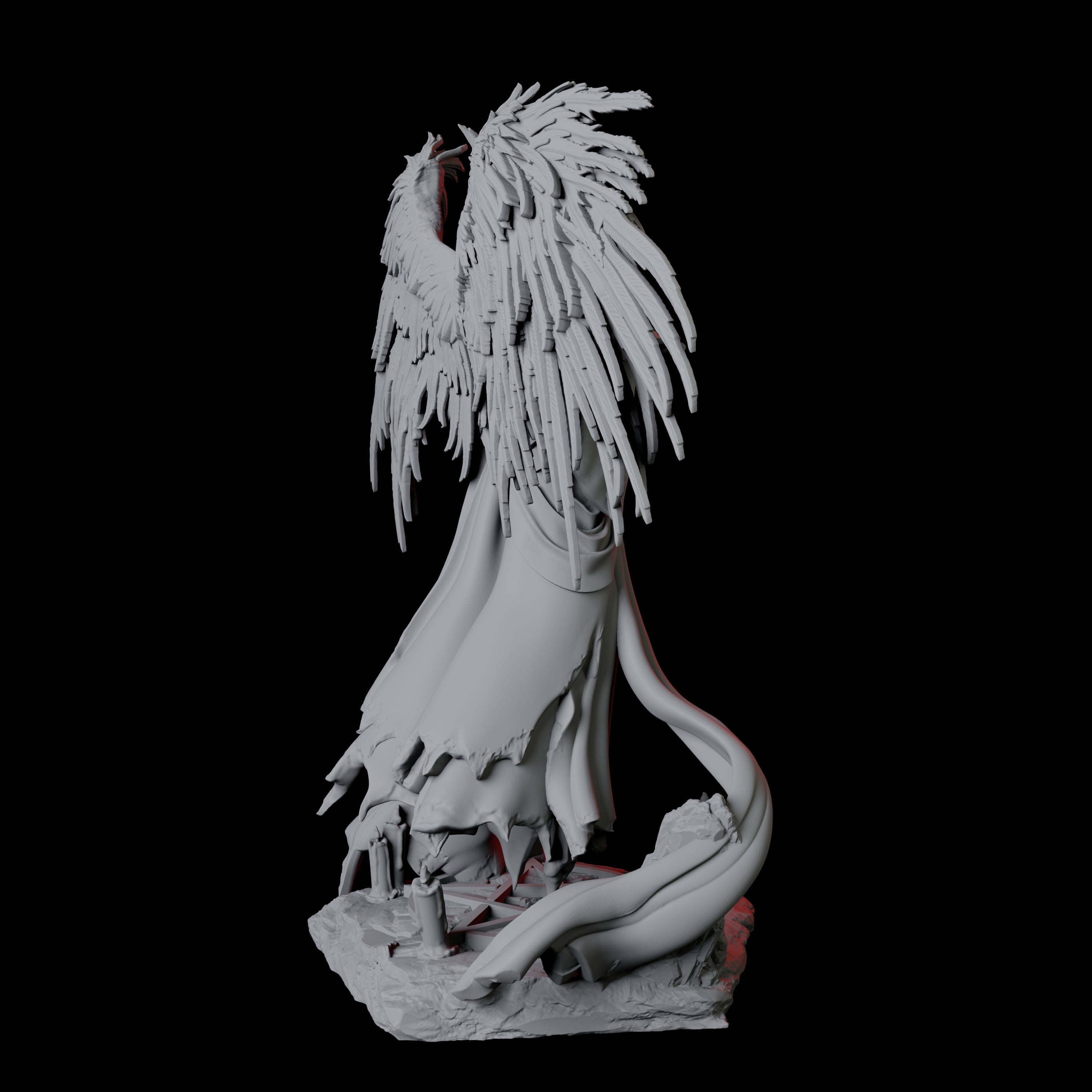 Three Floating Executioner Devils Miniature for Dungeons and Dragons, Pathfinder or other TTRPGs