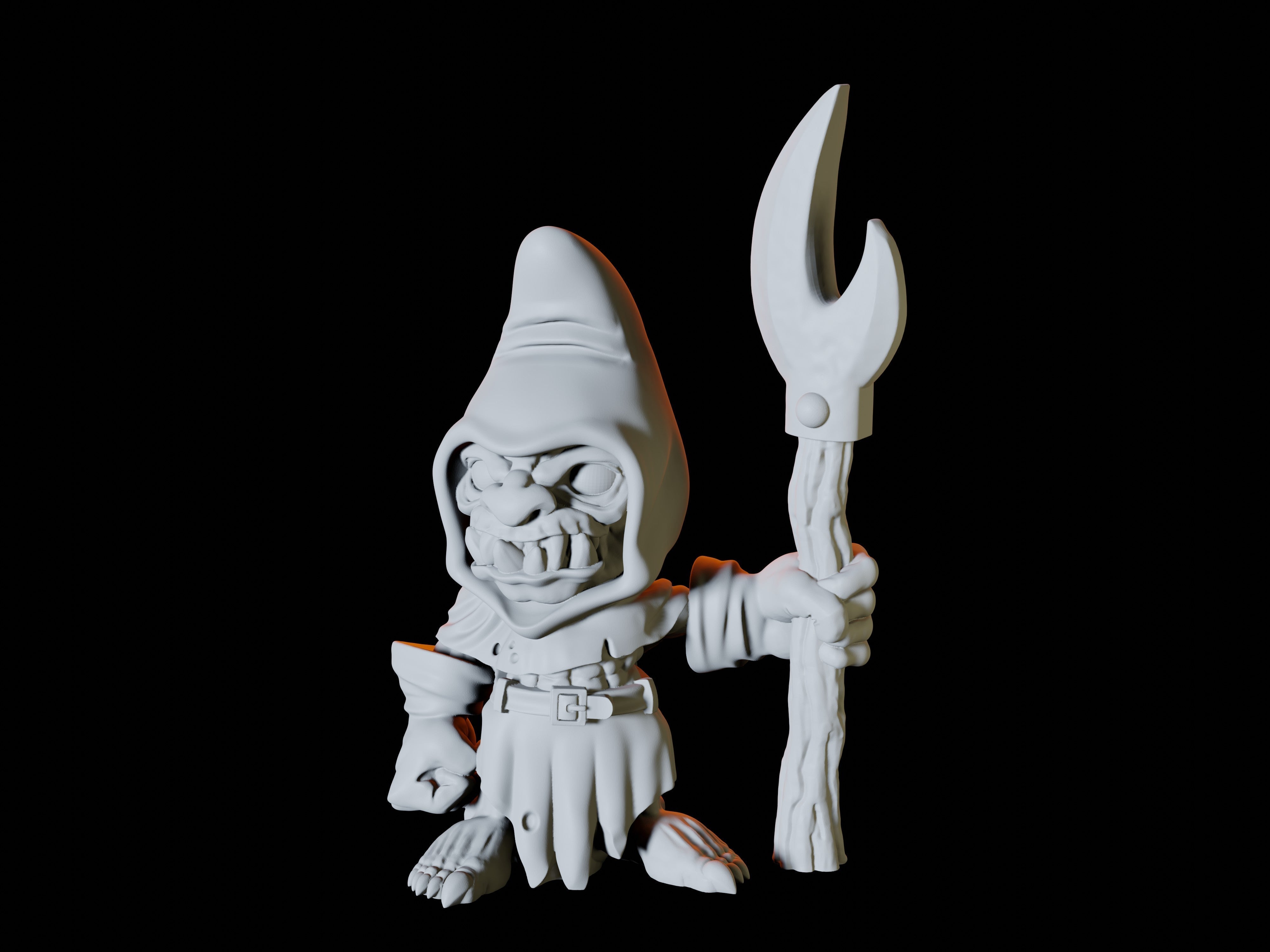 Three Goblin Shepherd Miniatures for Dungeons and Dragons - Myth Forged
