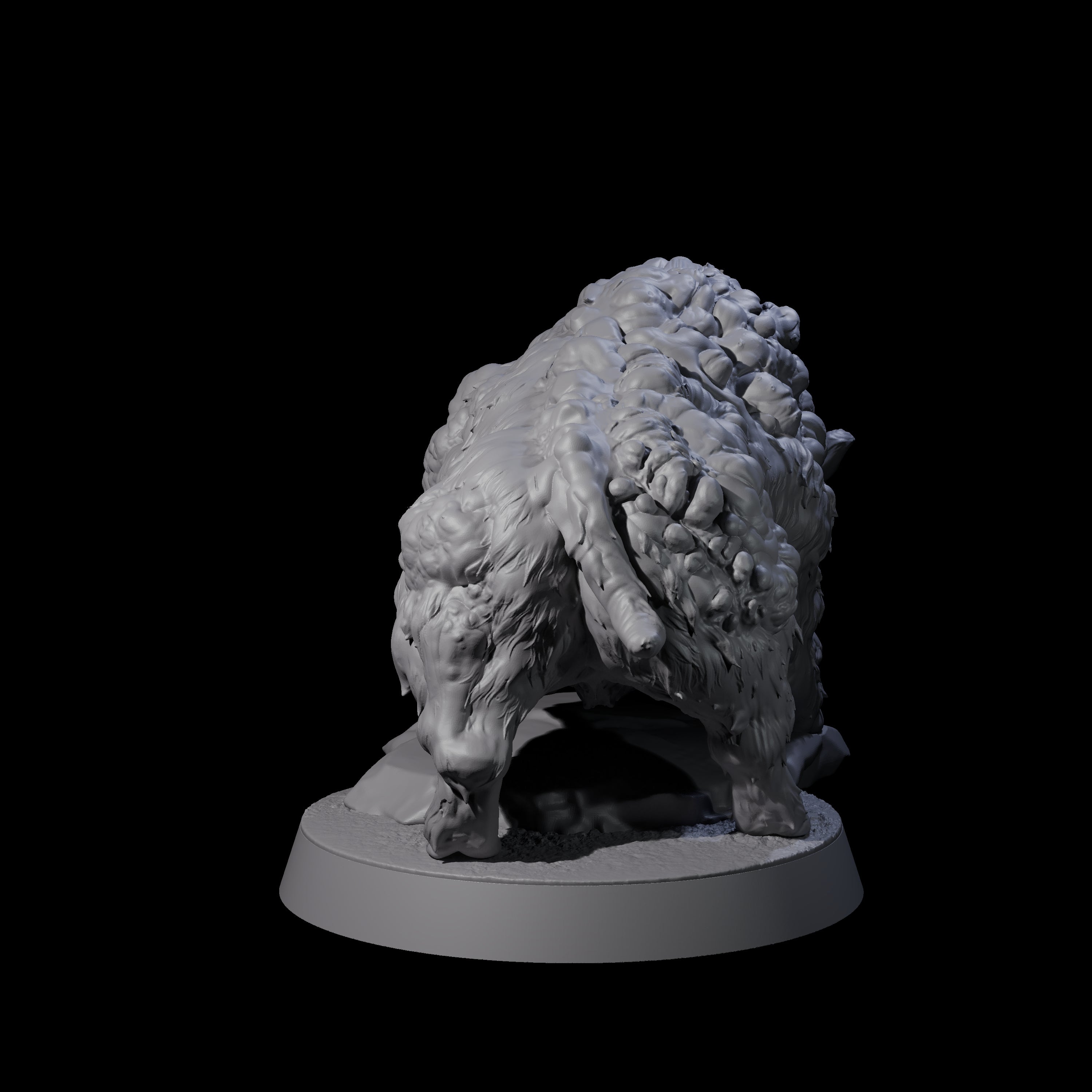 Three Infested Animals Miniature for Dungeons and Dragons, Pathfinder or other TTRPGs