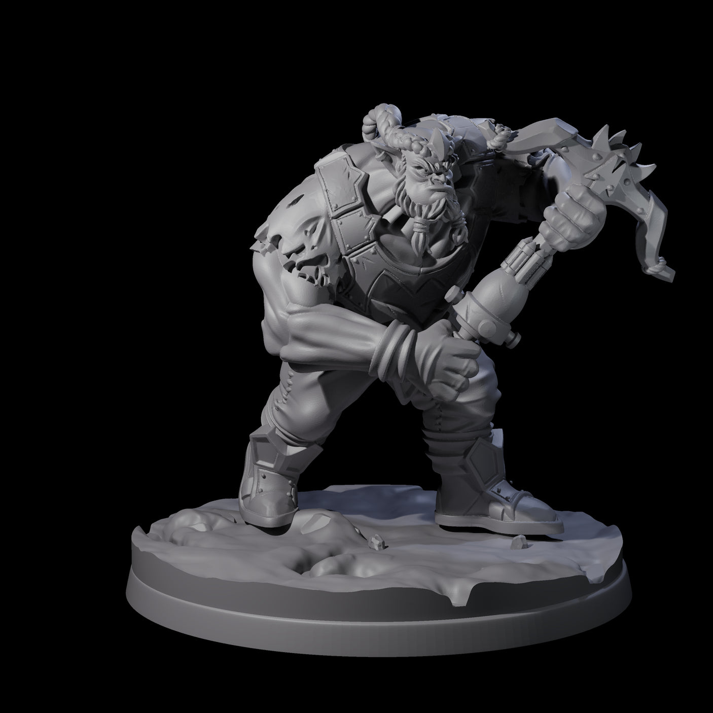 Three Ingenious Orc Artificers Miniature for Dungeons and Dragons, Pathfinder or other TTRPGs