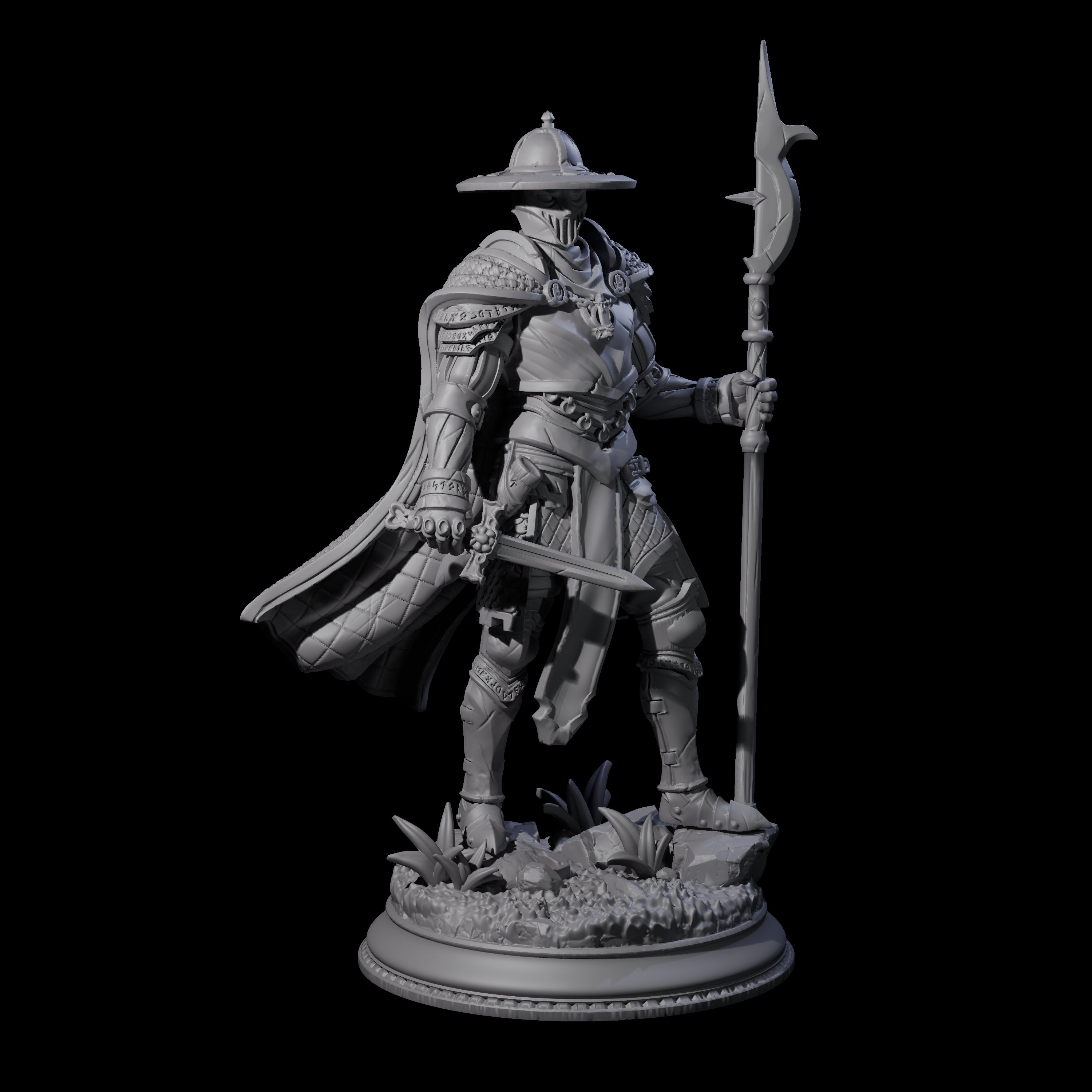 Three Inquisitor Knights Miniature for Dungeons and Dragons, Pathfinder or other TTRPGs