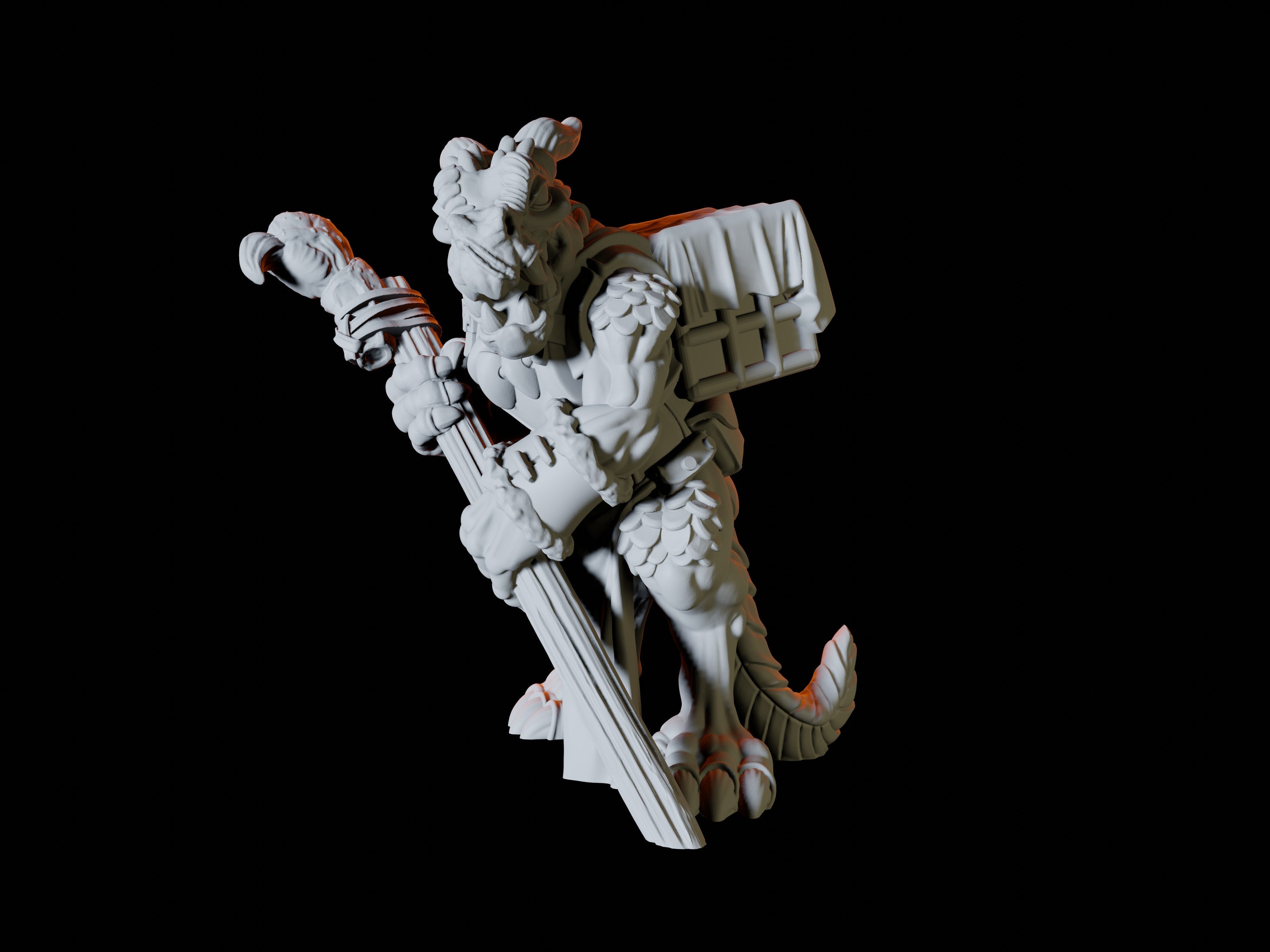 Three Kobold Trapper Miniatures for Dungeons and Dragons - Myth Forged