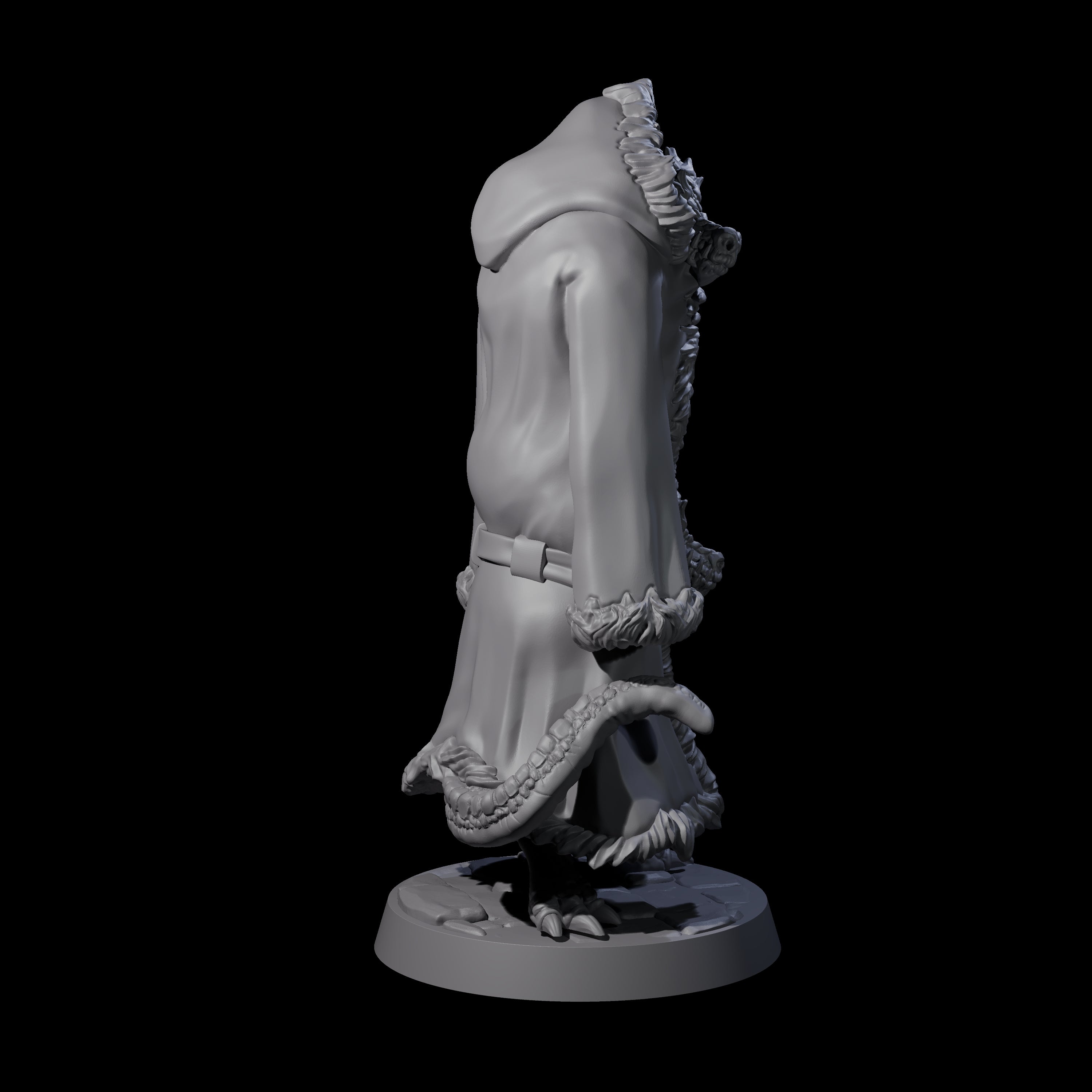 Three Kobolds in a Trenchcoat Disguise Miniature for Dungeons and Dragons, Pathfinder or other TTRPGs