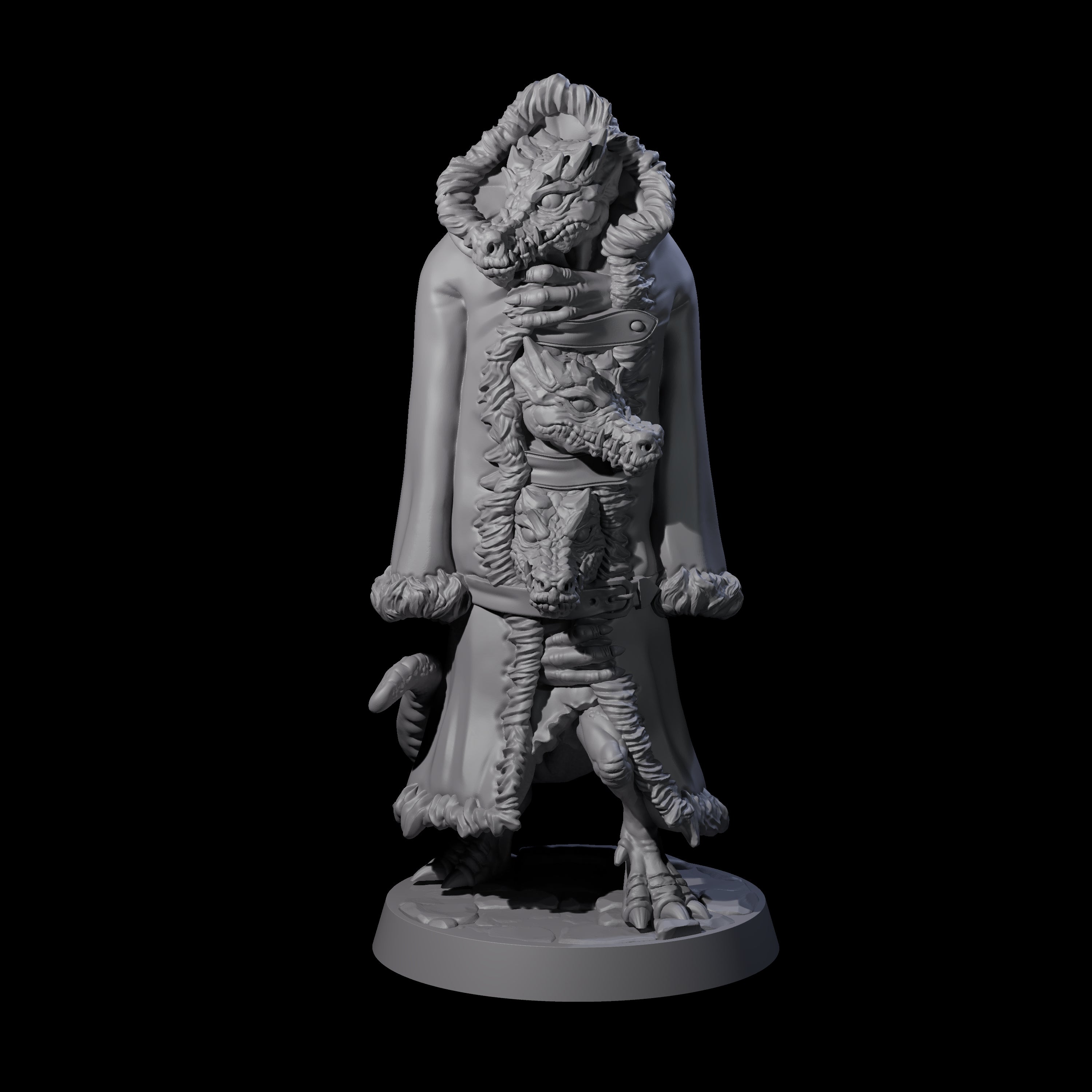 Three Kobolds in a Trenchcoat Disguise Miniature for Dungeons and Dragons, Pathfinder or other TTRPGs