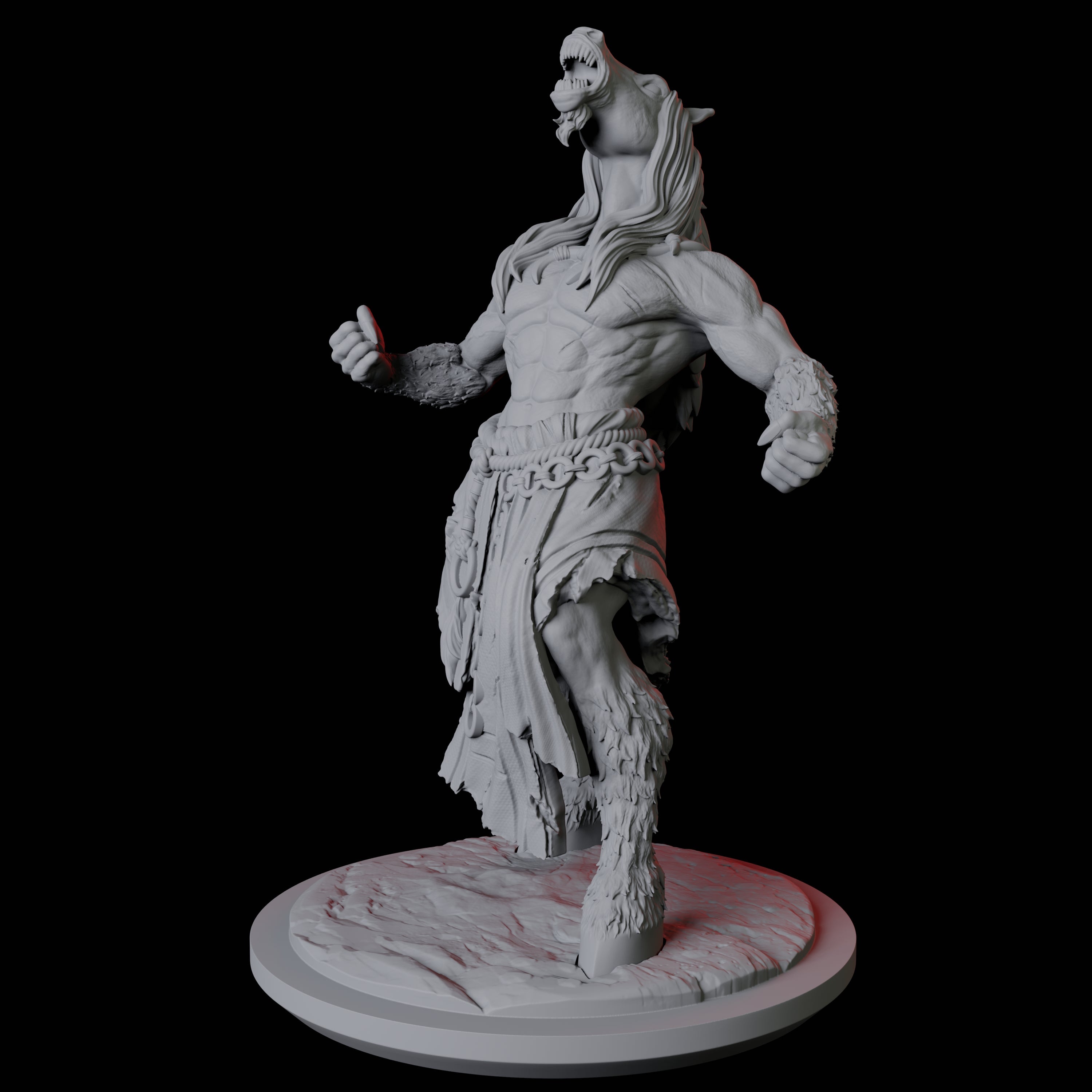 Three Neighing Reverse Centaurs Miniature for Dungeons and Dragons, Pathfinder or other TTRPGs
