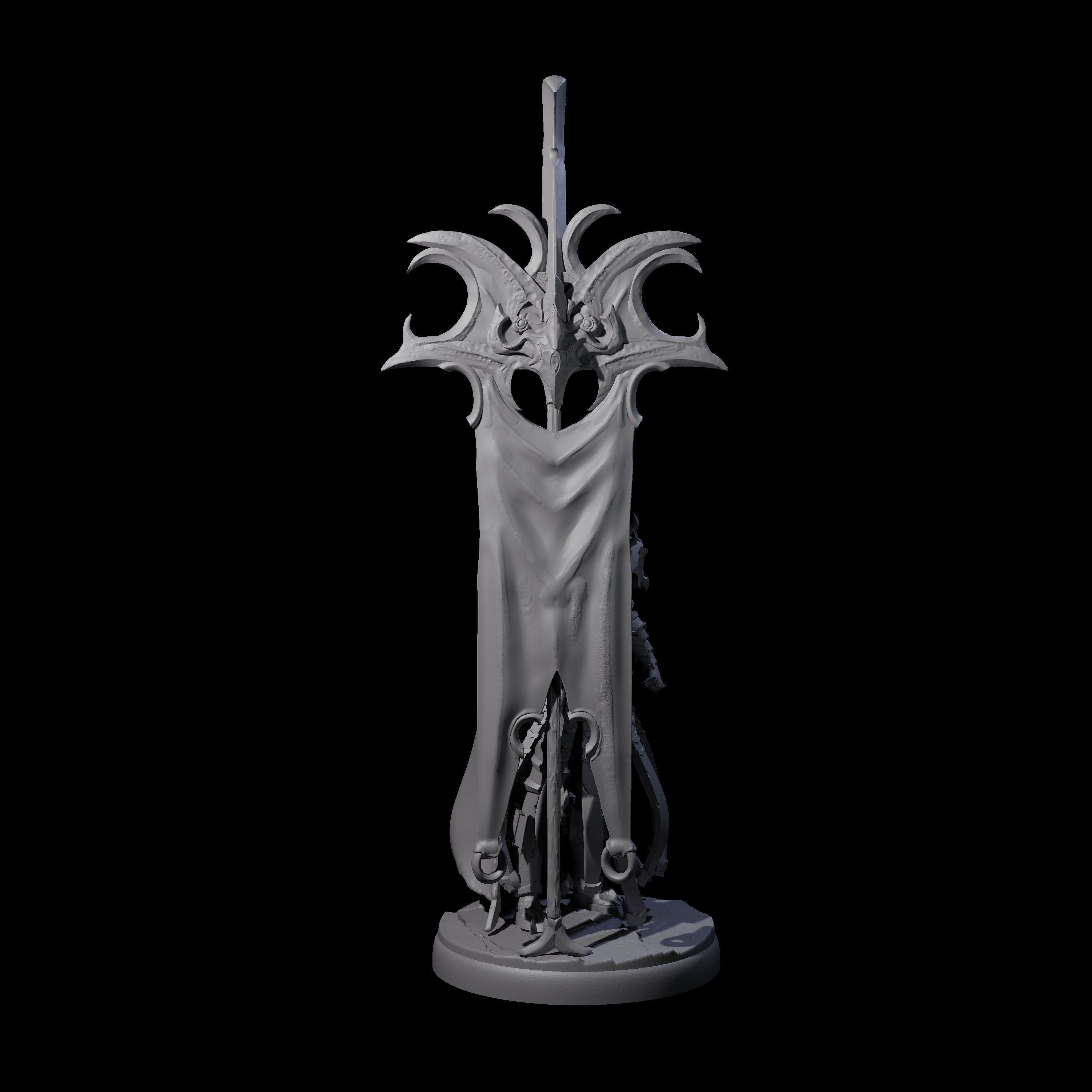 Three Righteous Bannermen Miniature for Dungeons and Dragons, Pathfinder or other TTRPGs