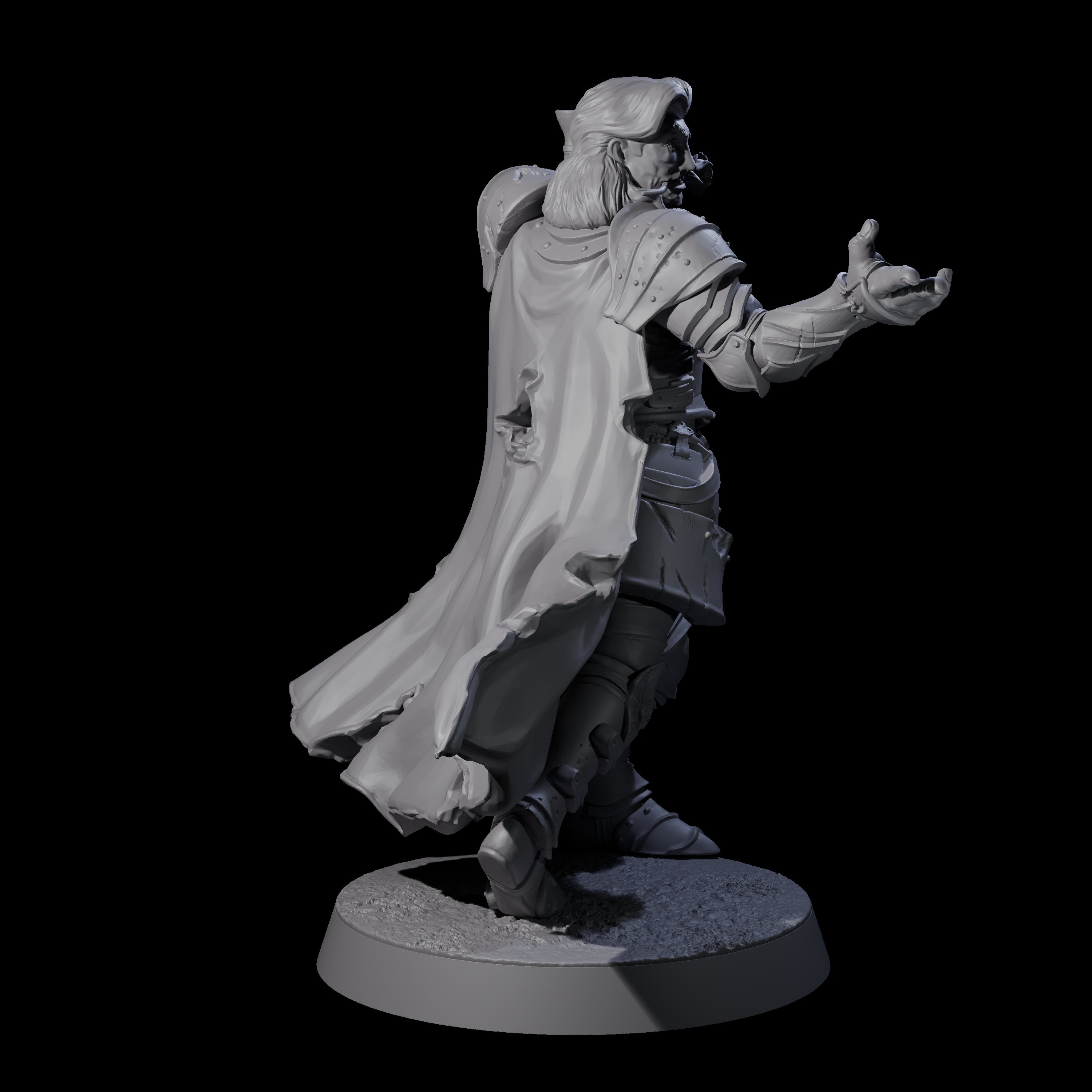 Three Rotting Princes Miniature for Dungeons and Dragons, Pathfinder or other TTRPGs