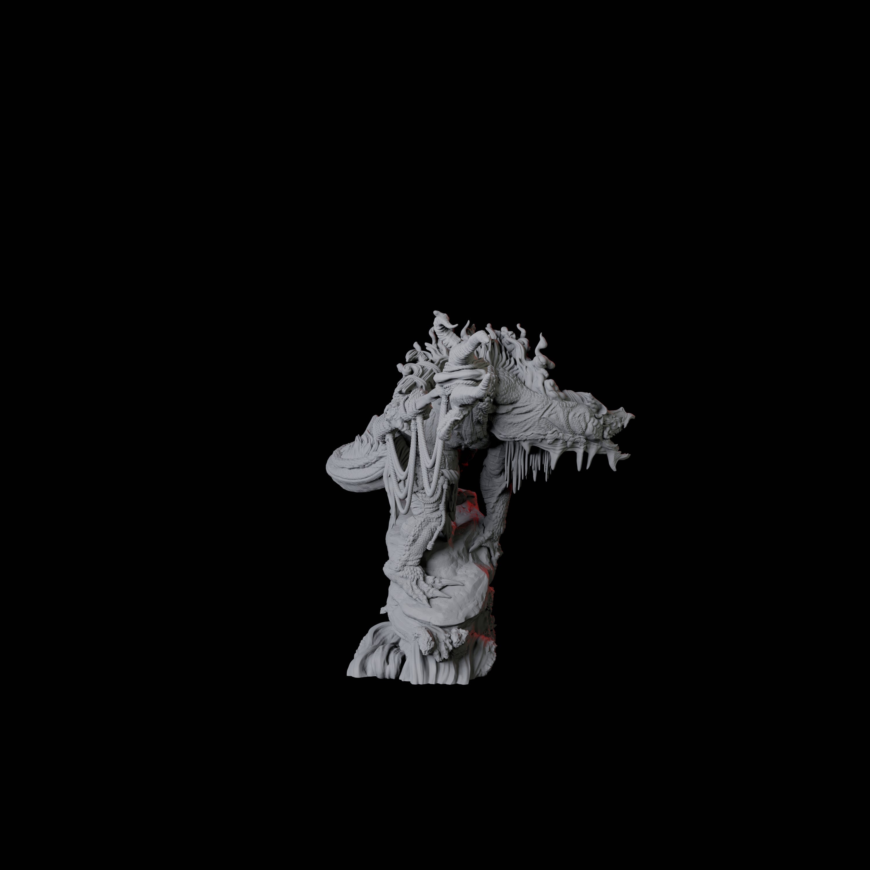 Three Storm Trolls Miniature for Dungeons and Dragons, Pathfinder or other TTRPGs
