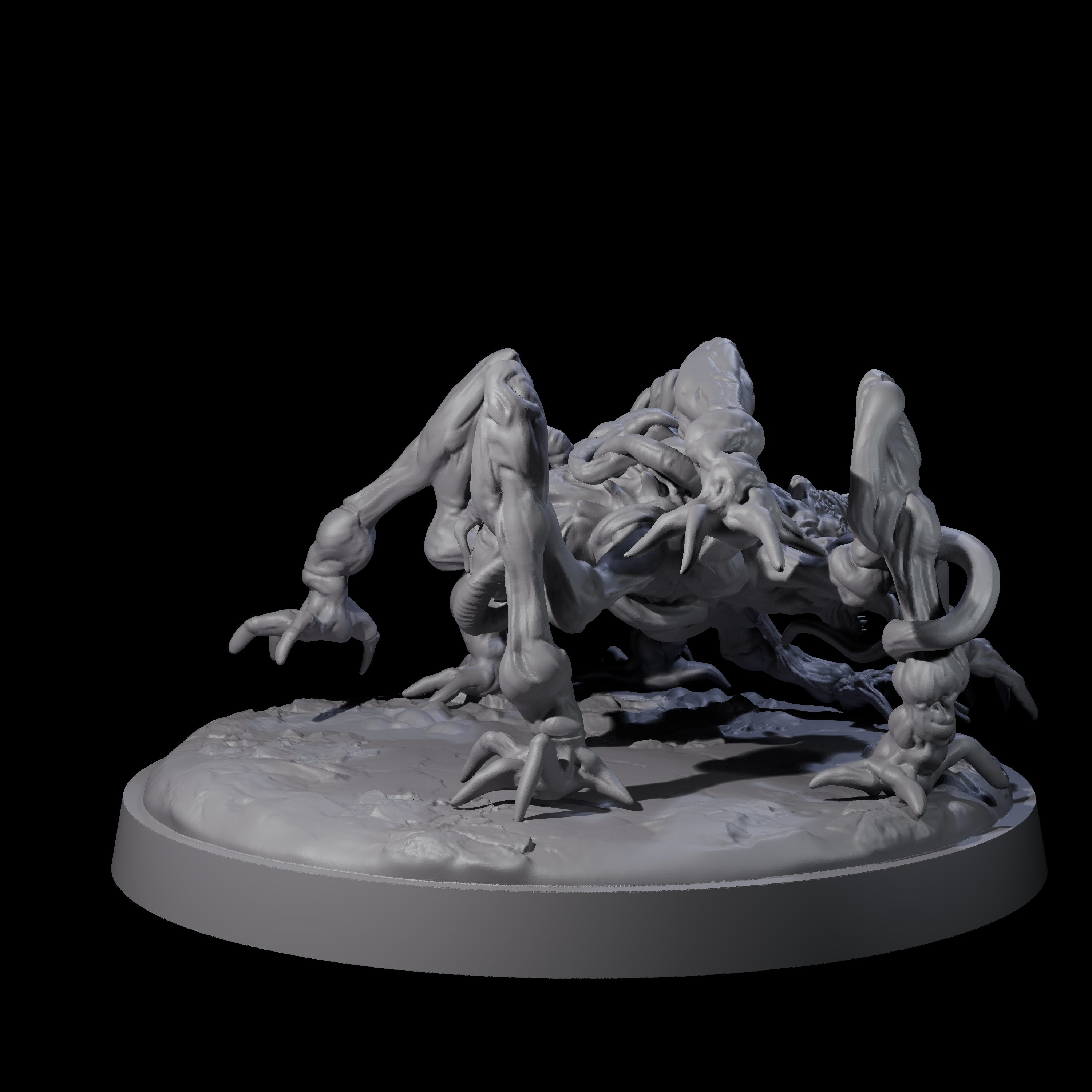 Three Stringy Voidspawn Miniature for Dungeons and Dragons, Pathfinder or other TTRPGs