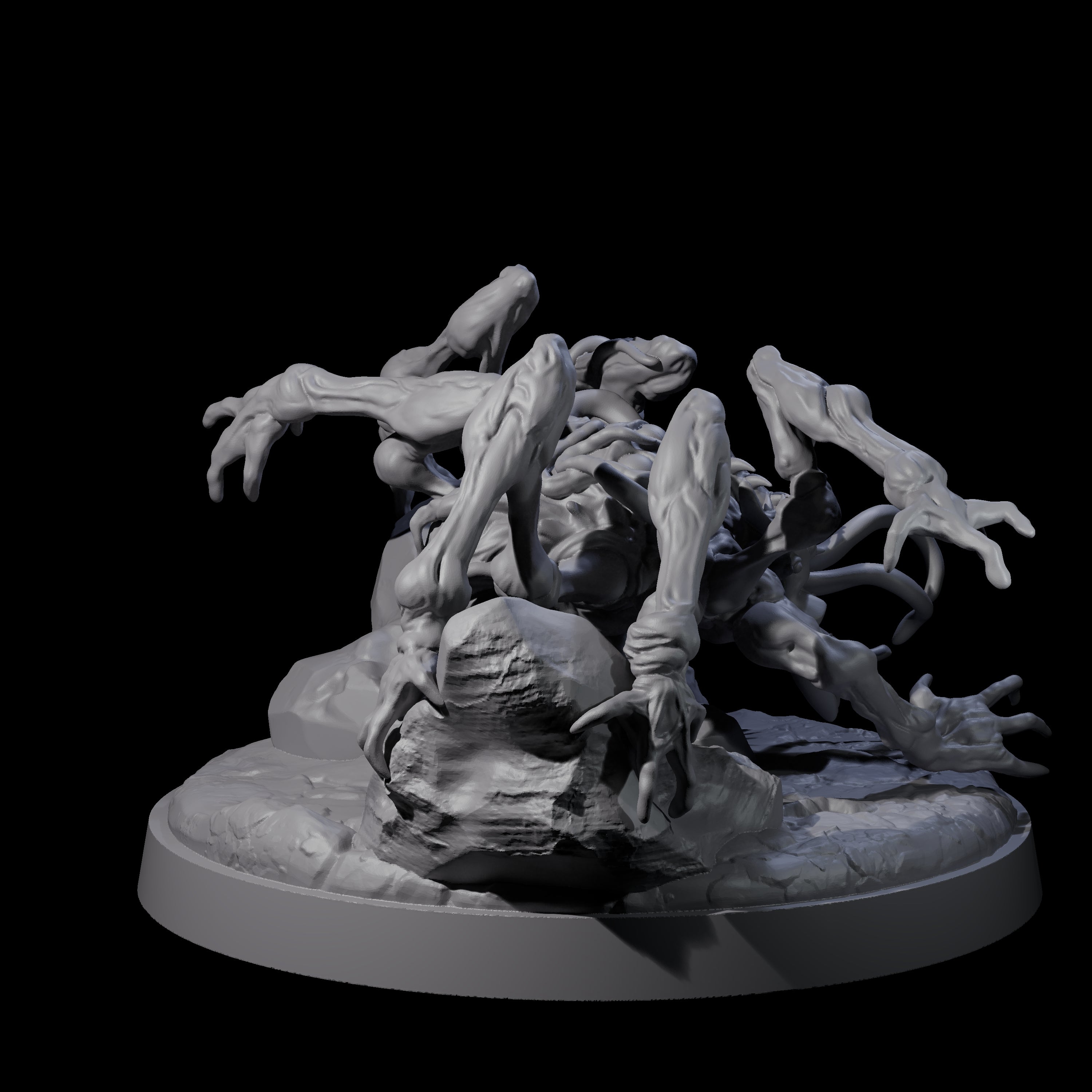 Three Stringy Voidspawn Miniature for Dungeons and Dragons, Pathfinder or other TTRPGs