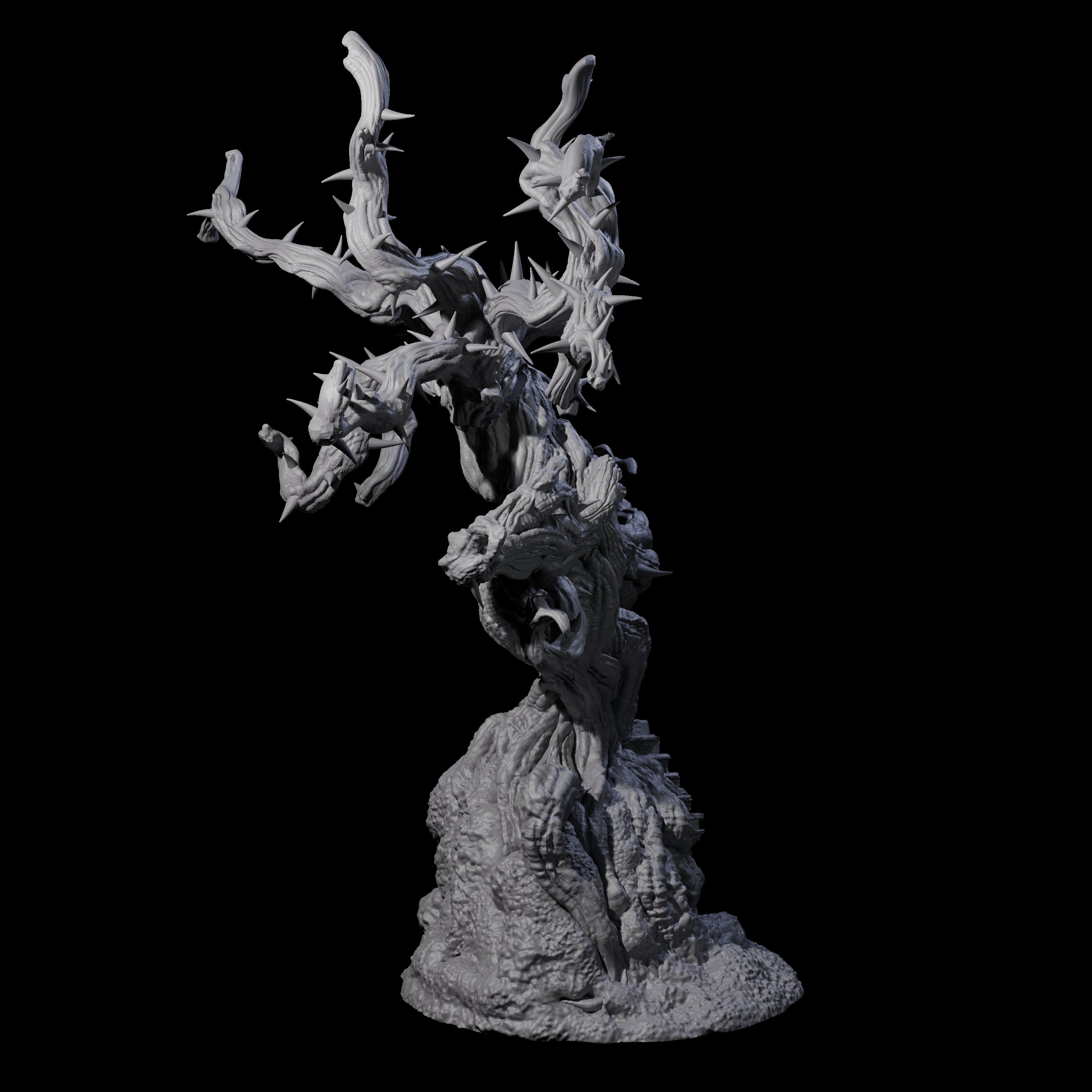 Three Thorny Tree Blights Miniature for Dungeons and Dragons, Pathfinder or other TTRPGs