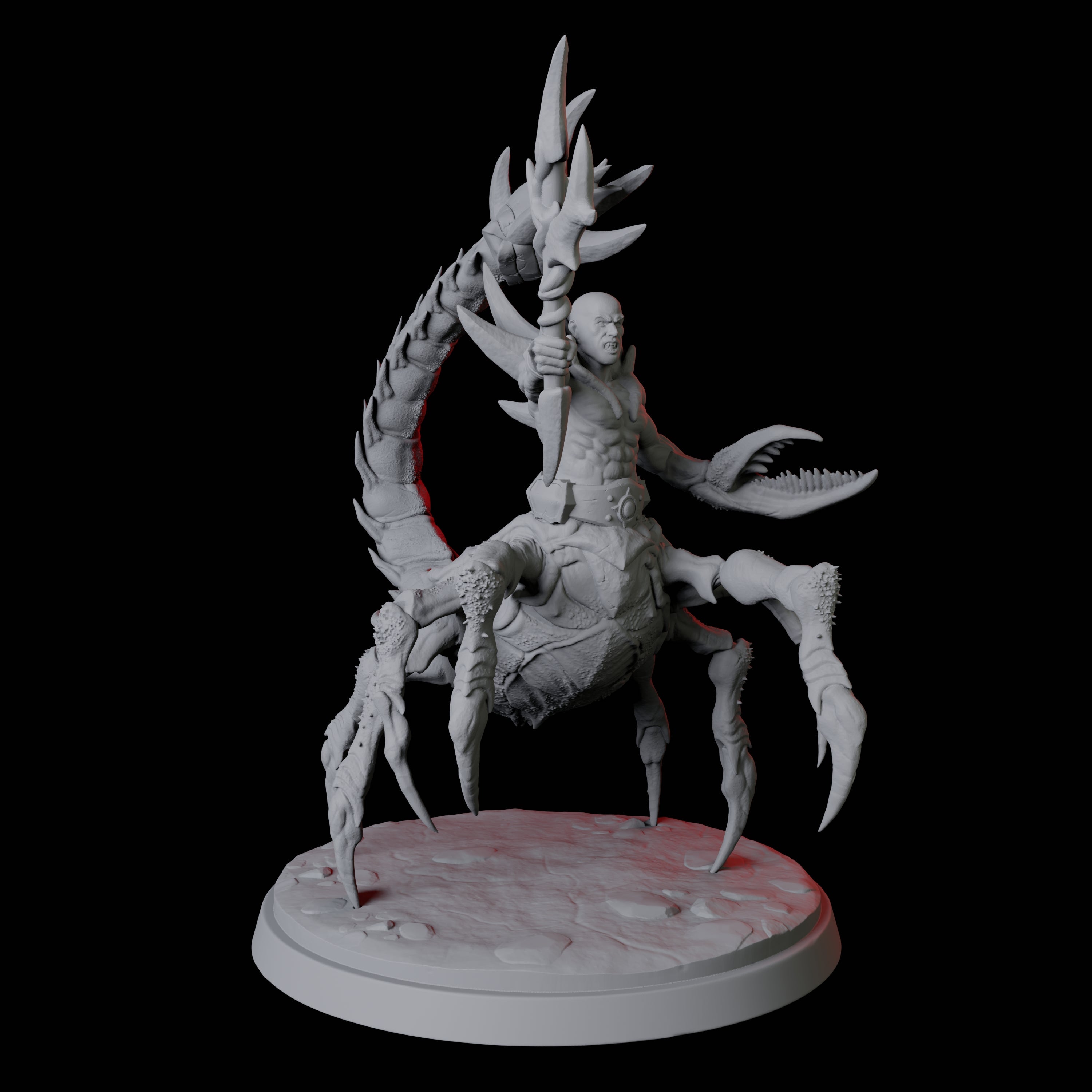 Three Warring Tlincallis Miniature for Dungeons and Dragons, Pathfinder or other TTRPGs