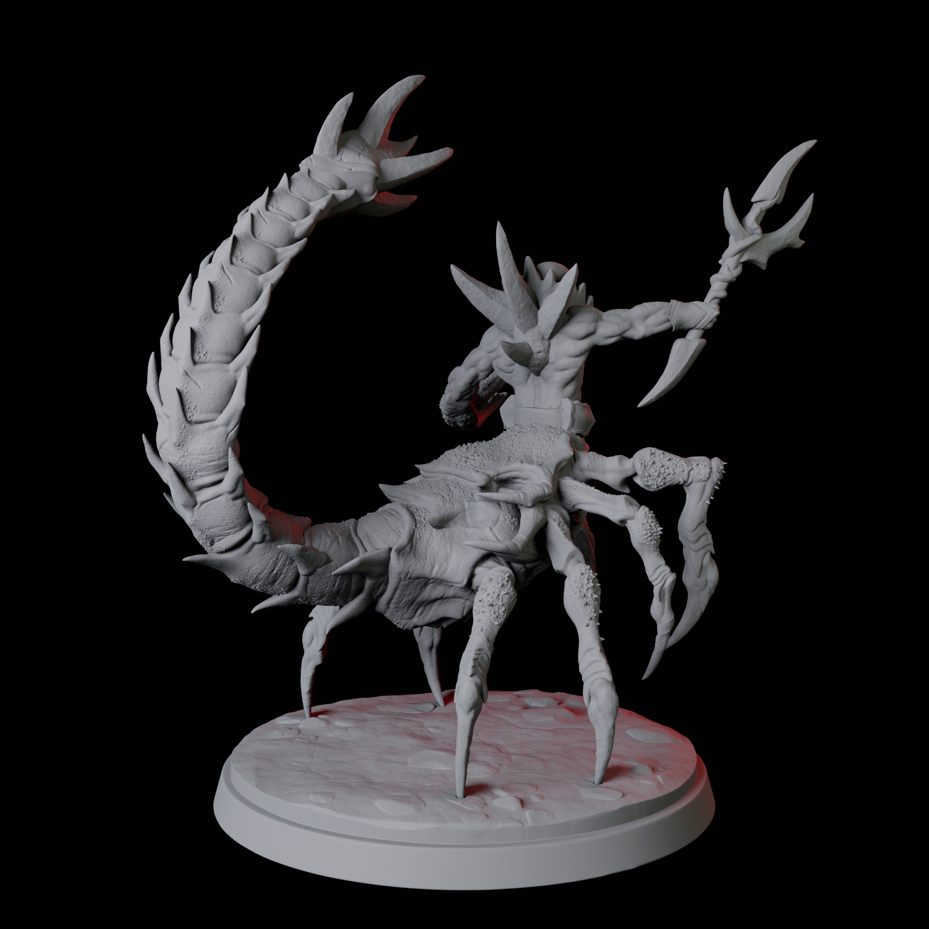 Three Warring Tlincallis Miniature for Dungeons and Dragons, Pathfinder or other TTRPGs