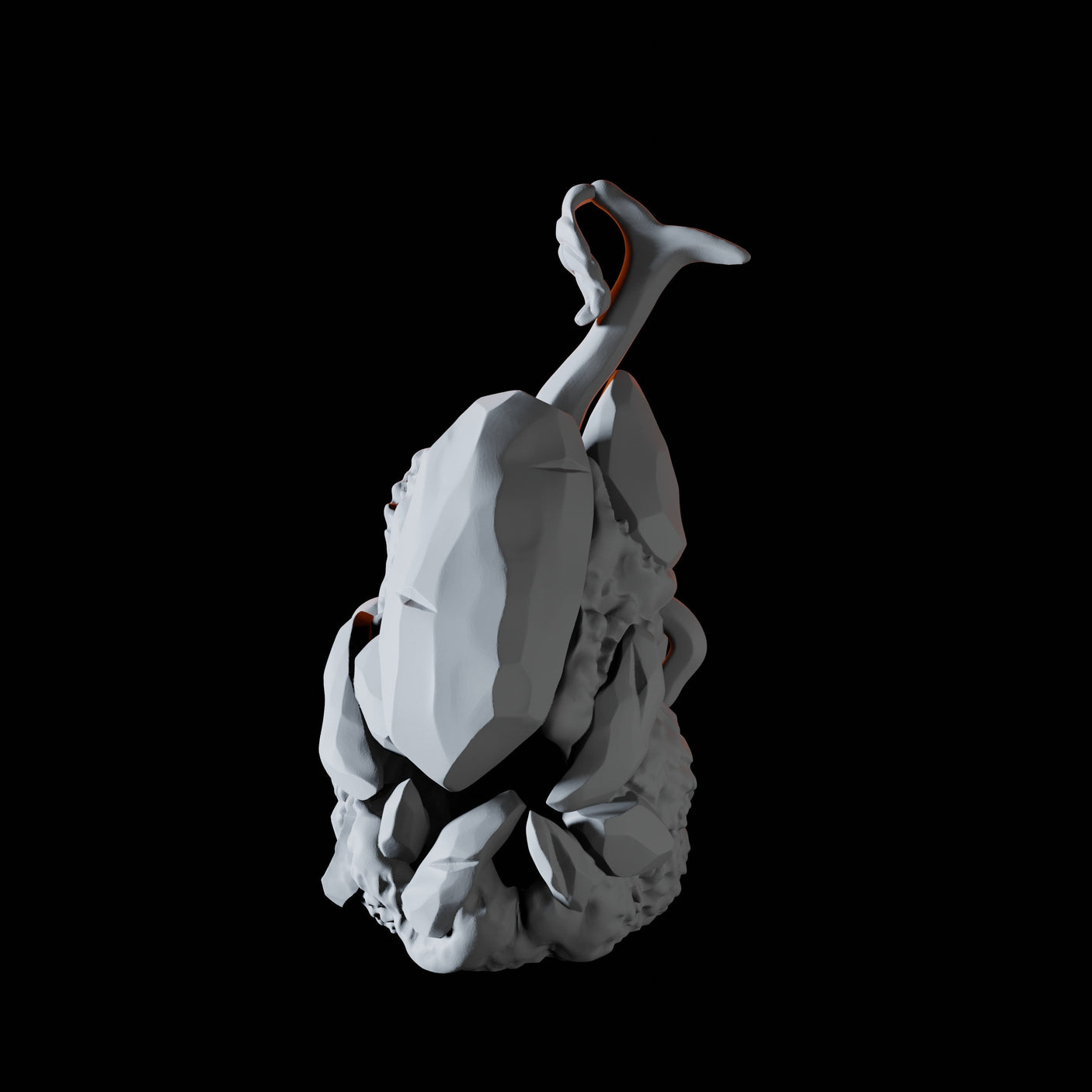 Three Young Earth Elementals Miniature for Dungeons and Dragons, Pathfinder or other TTRPGs