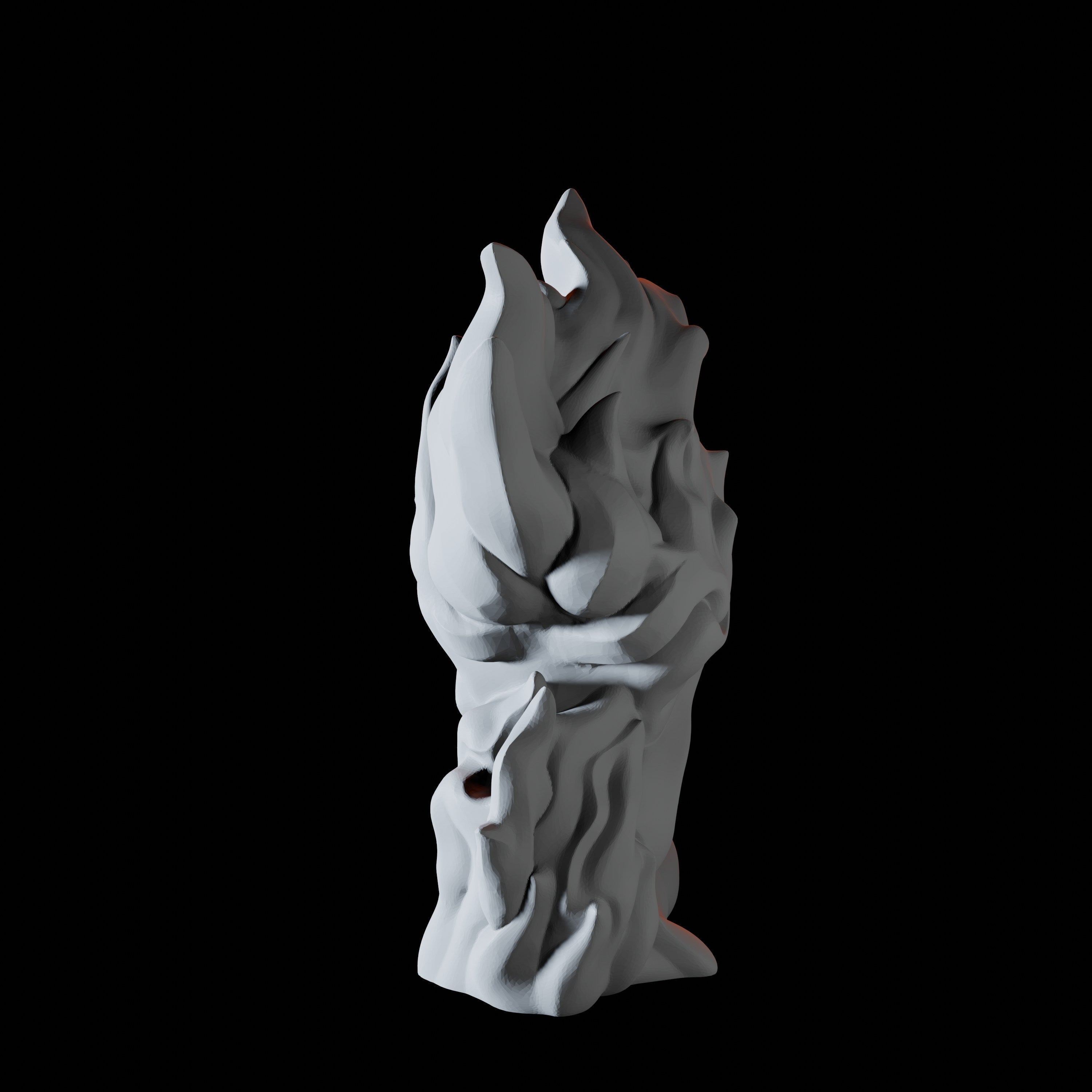 Three Young Fire Elemental Miniatures for Dungeons and Dragons - Myth Forged