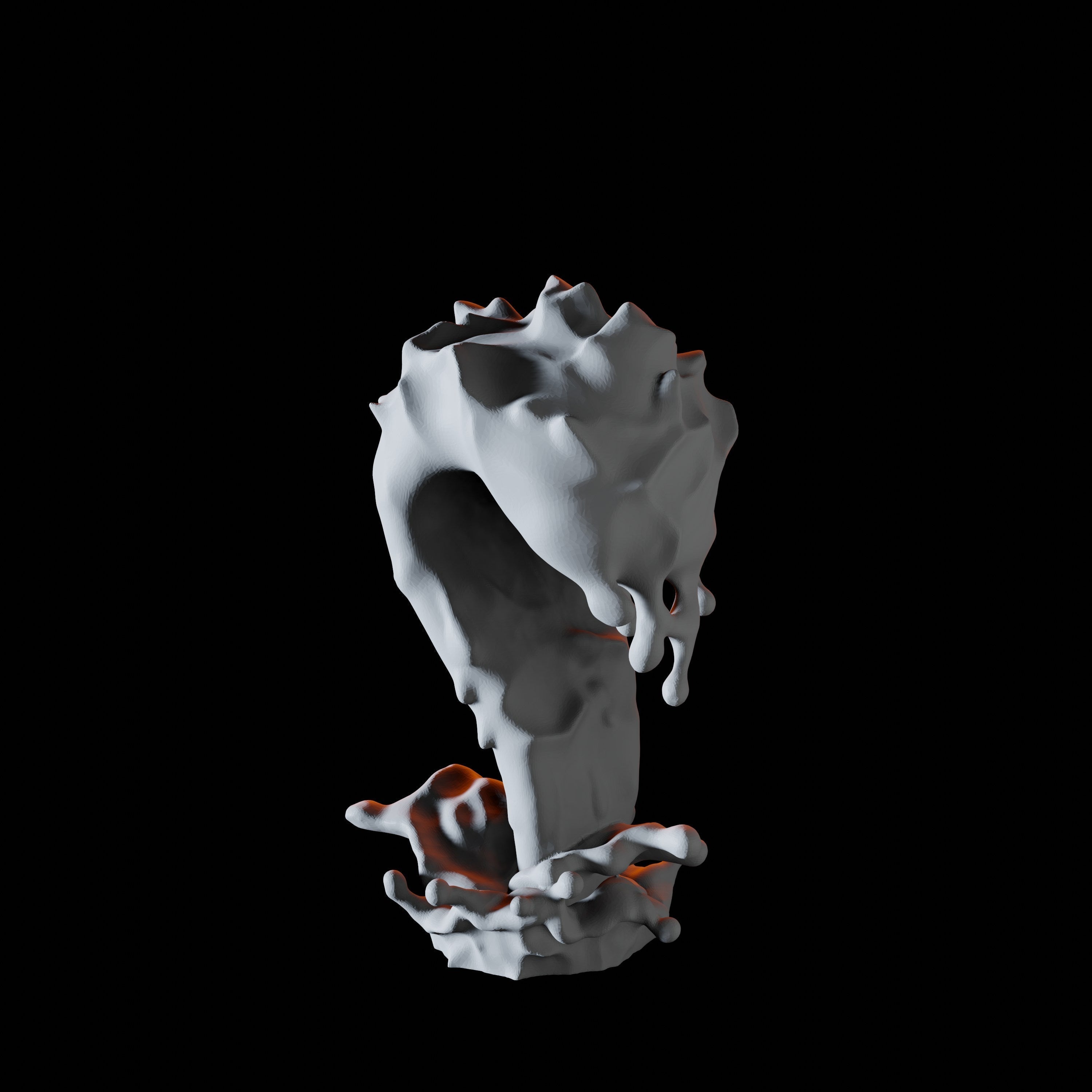 Three Young Water Elementals Miniature for Dungeons and Dragons, Pathfinder or other TTRPGs