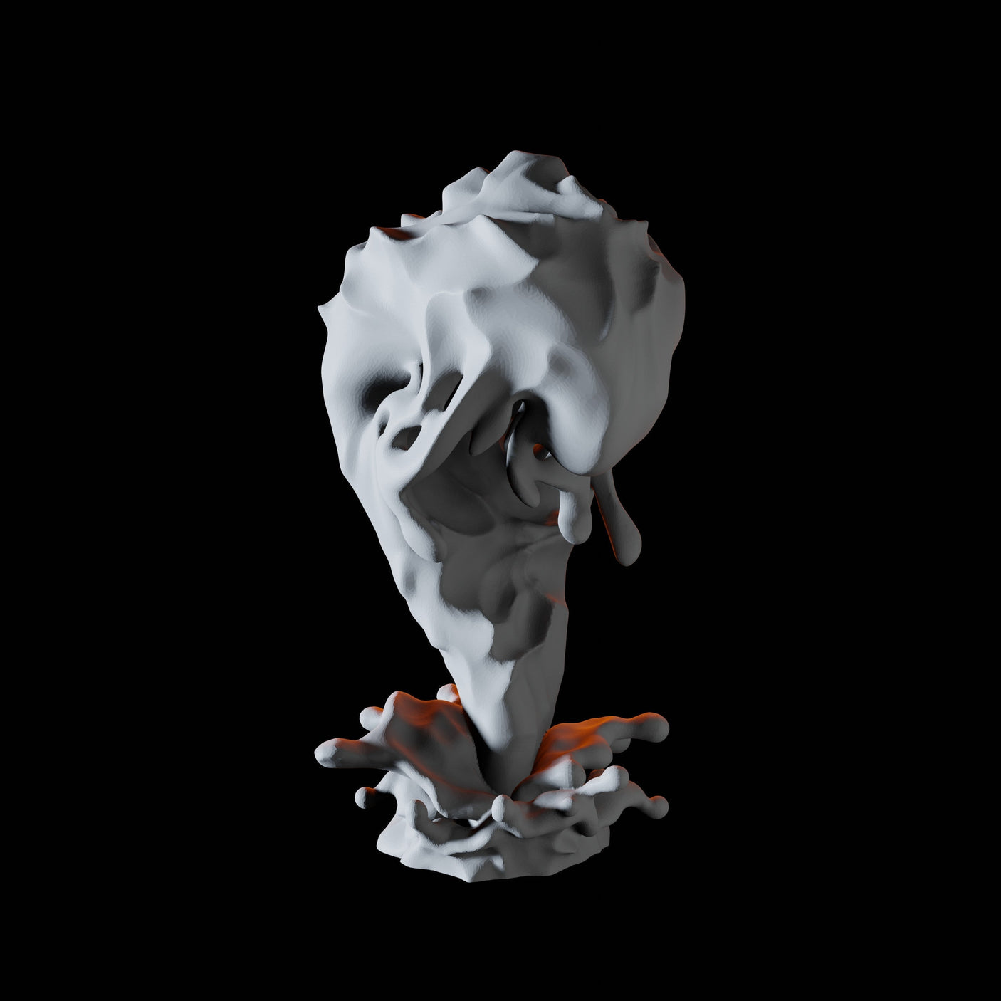 Three Young Water Elementals Miniature for Dungeons and Dragons, Pathfinder or other TTRPGs