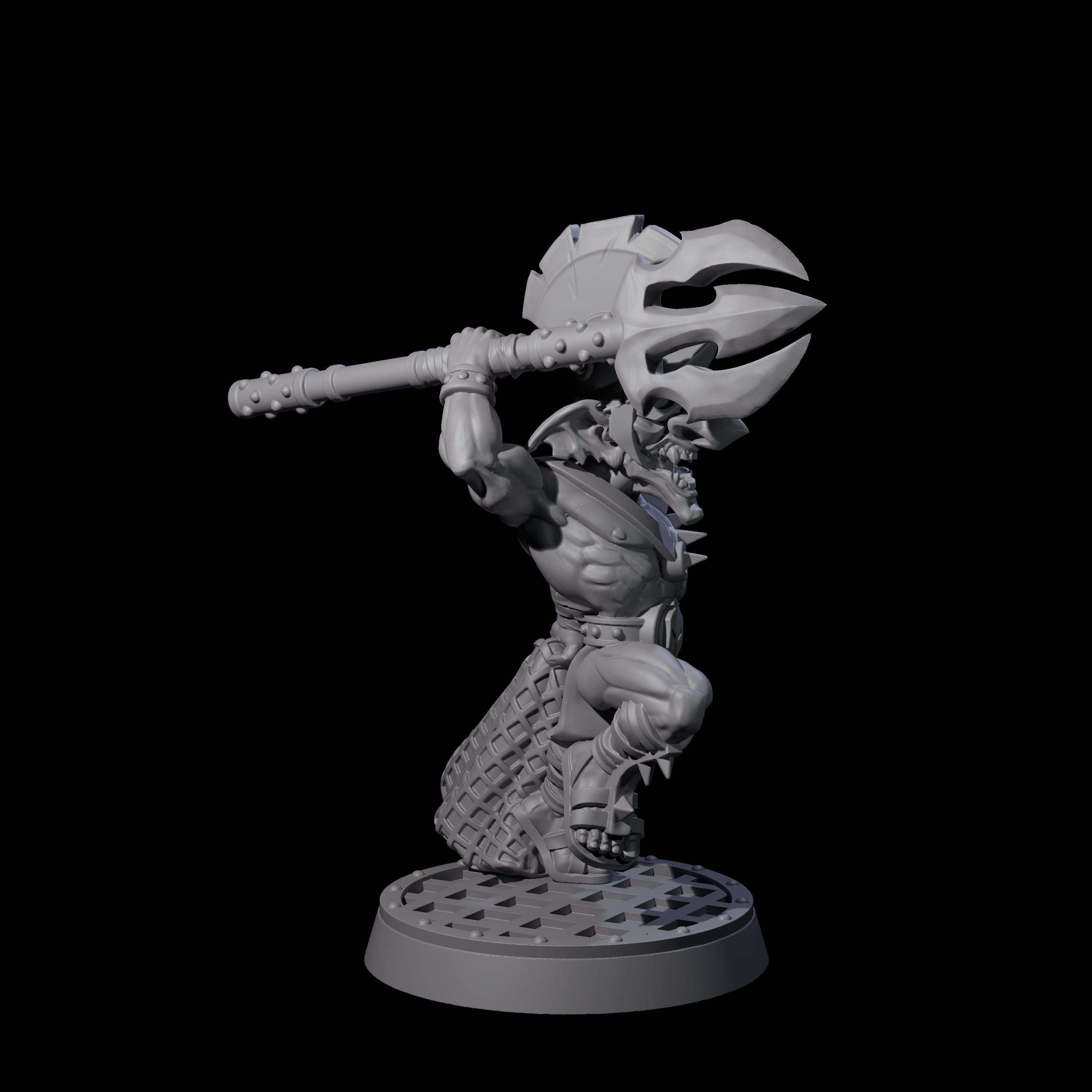 Throwing Goblin Gladiator Miniature for Dungeons and Dragons, Pathfinder or other TTRPGs