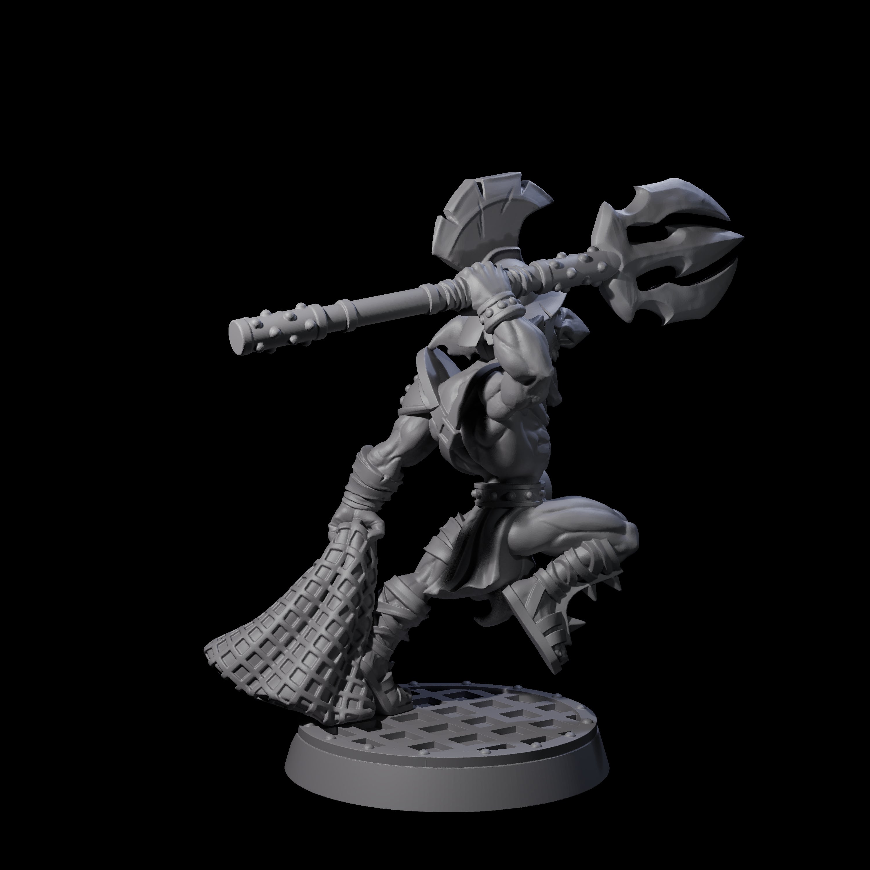 Throwing Goblin Gladiator Miniature for Dungeons and Dragons, Pathfinder or other TTRPGs