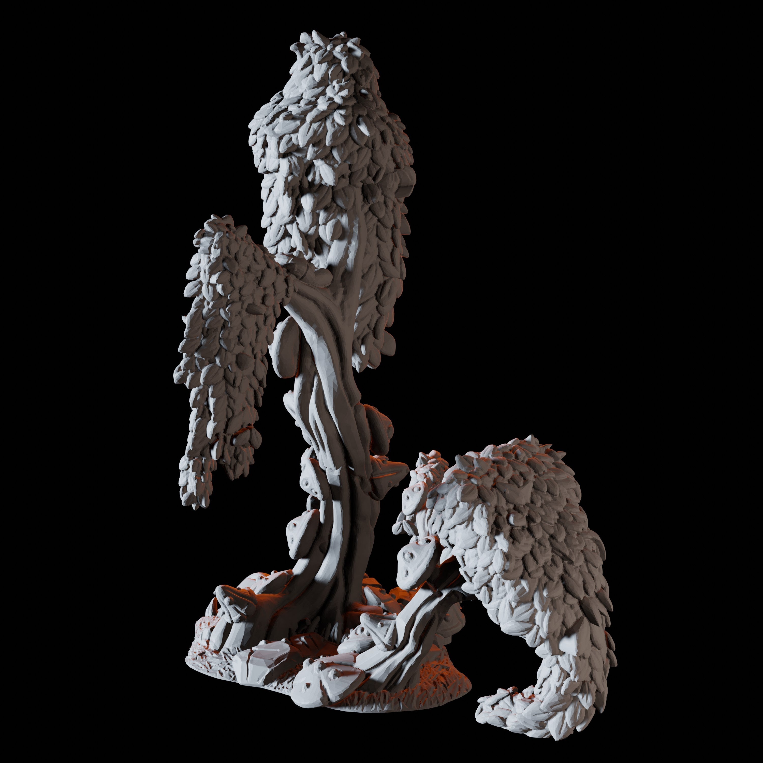 Tiny Tree Mushroom Miniature for Dungeons and Dragons, Pathfinder or other TTRPGs