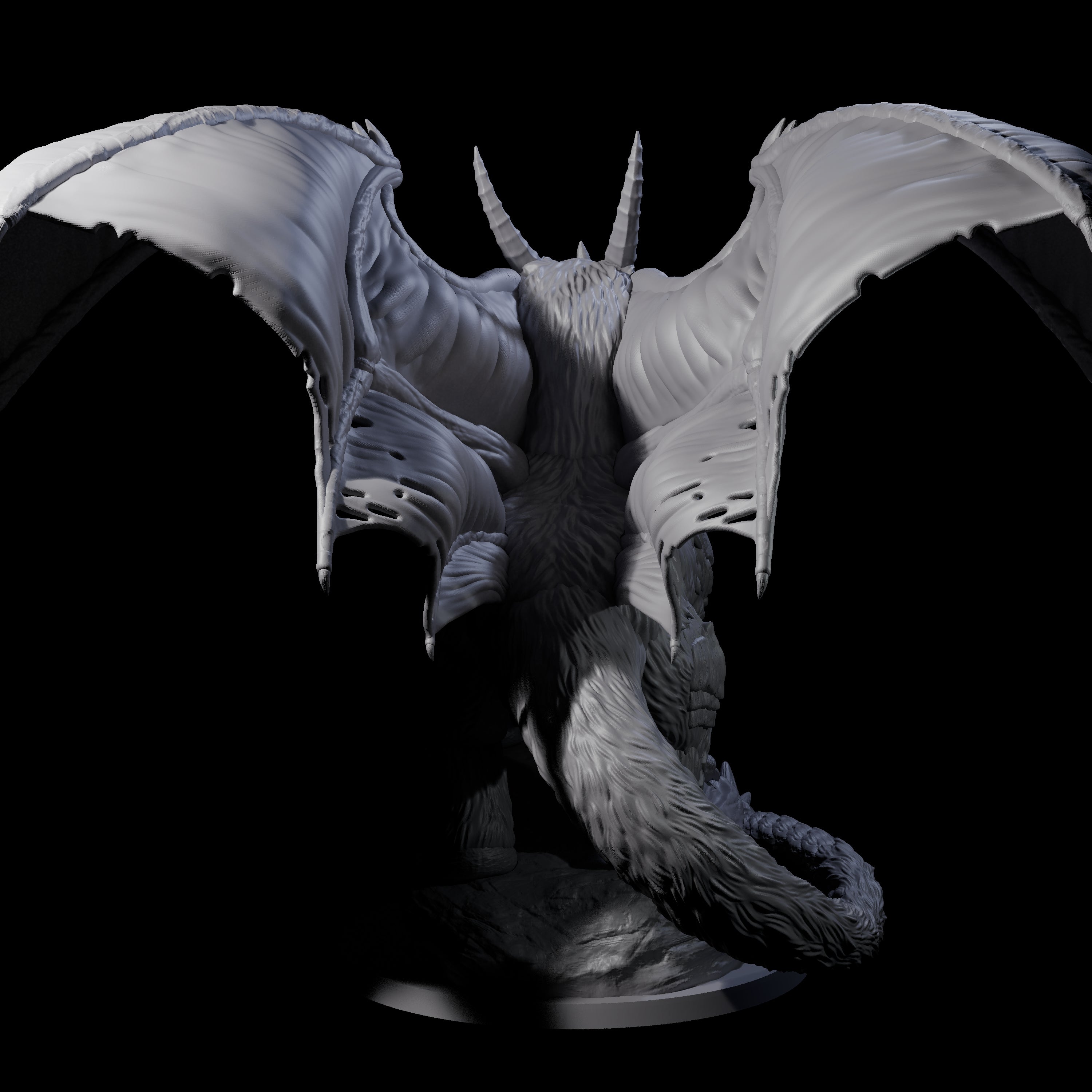 Titanous Thulgant Qlippoth Miniature for Dungeons and Dragons, Pathfinder or other TTRPGs