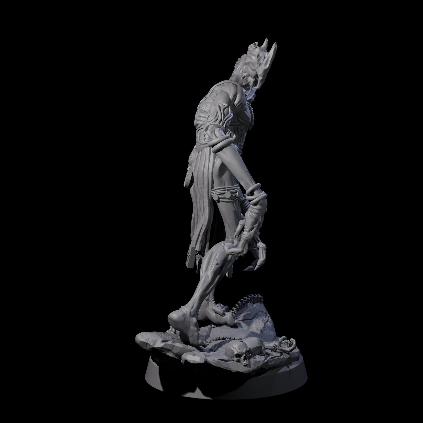 Toiling Horror Miniature for Dungeons and Dragons, Pathfinder or other TTRPGs