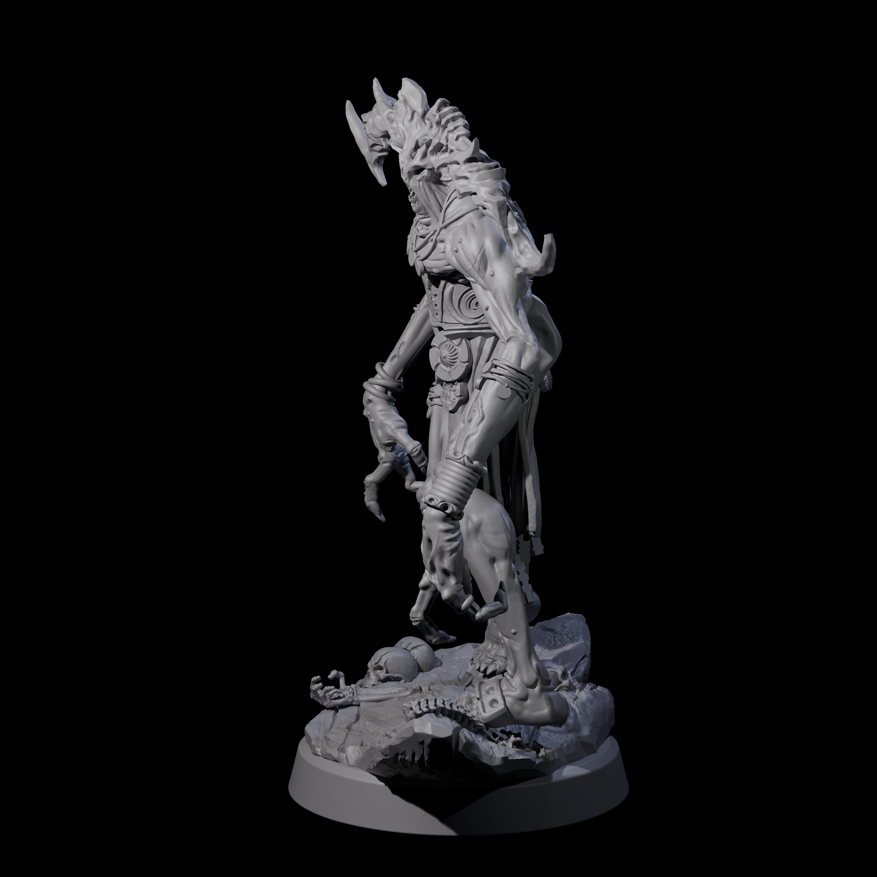 Toiling Horror Miniature for Dungeons and Dragons, Pathfinder or other TTRPGs