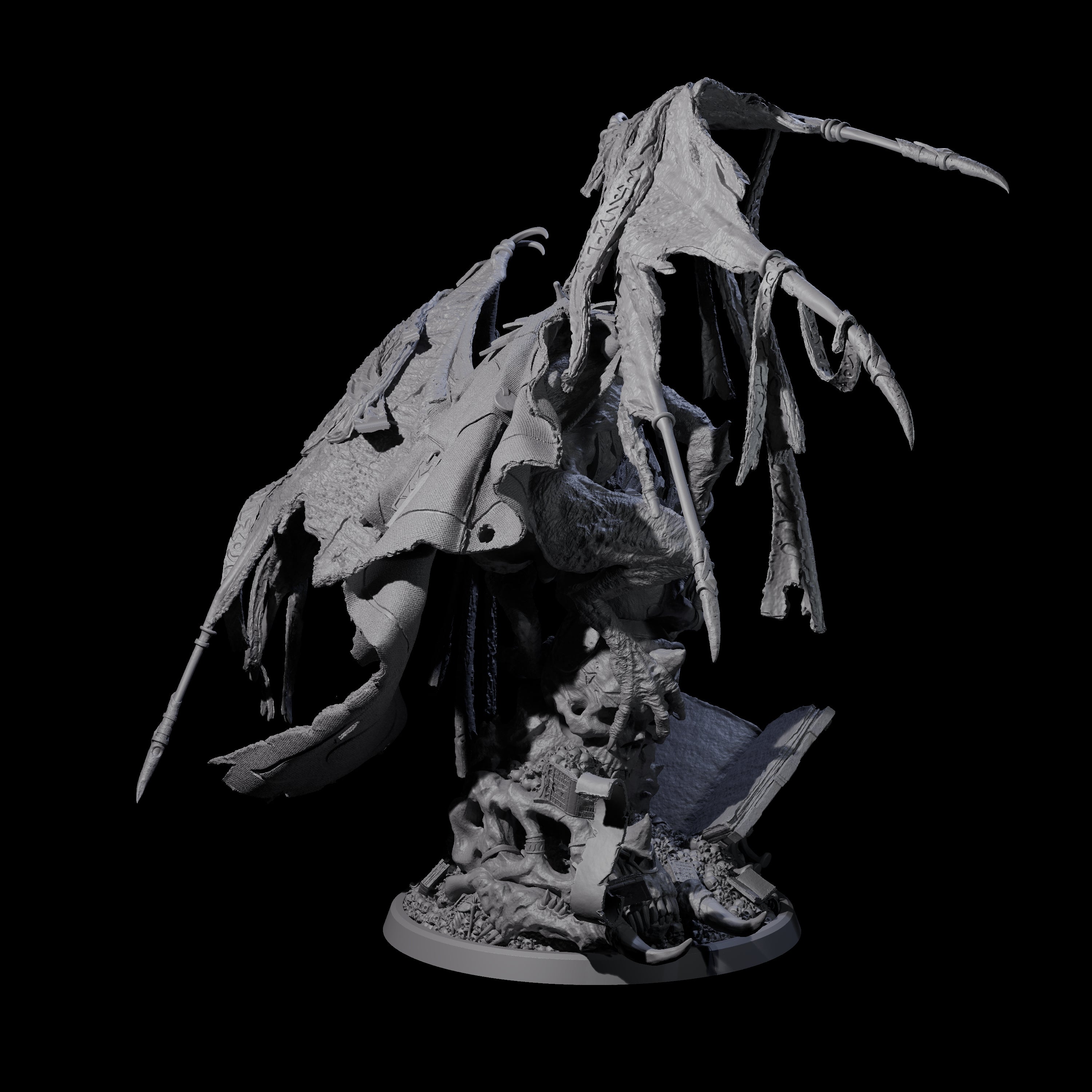 Tome Dragon - Horder of Knowledge Miniature for Dungeons and Dragons, Pathfinder or other TTRPGs