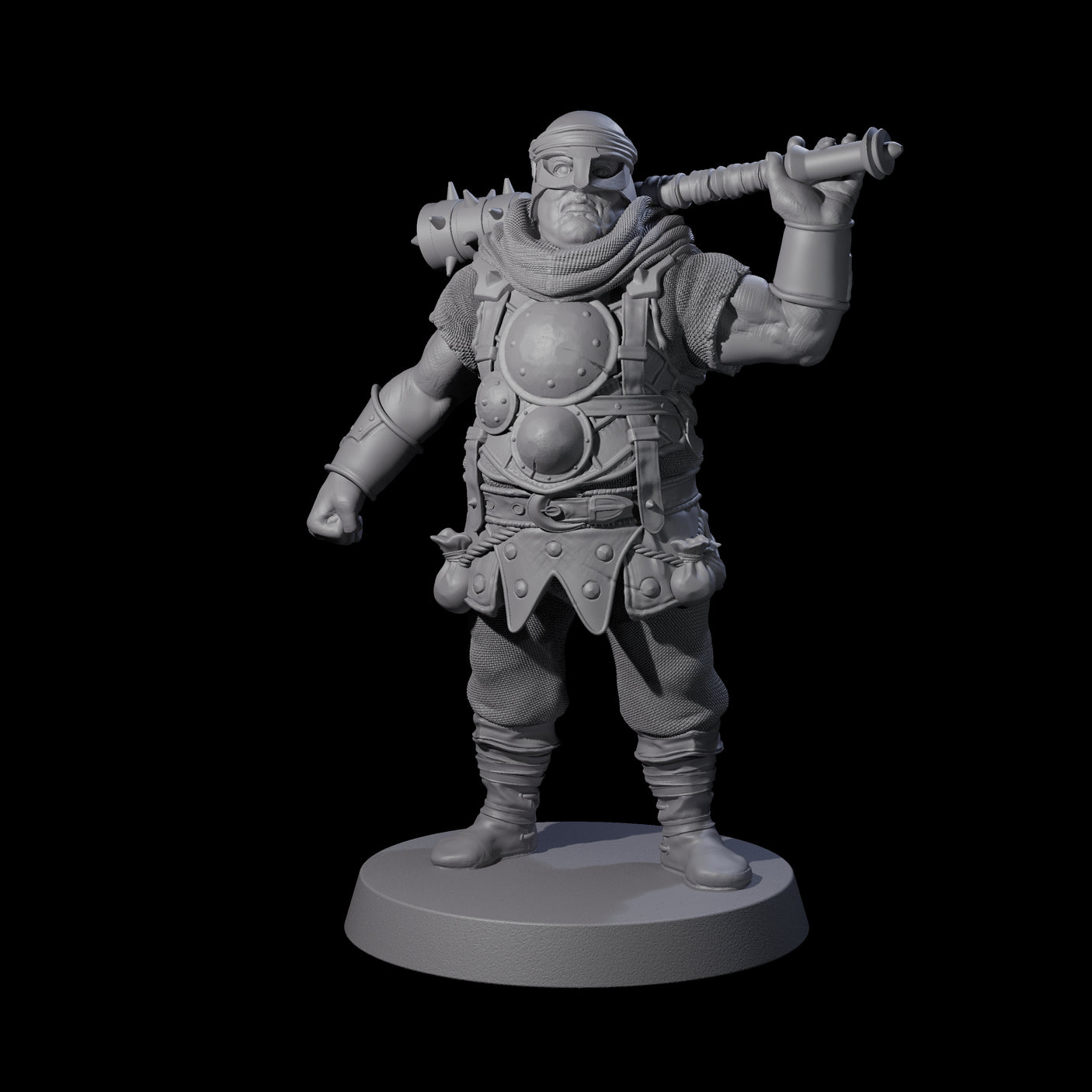 Toothy Bandit C Miniature for Dungeons and Dragons, Pathfinder or other TTRPGs