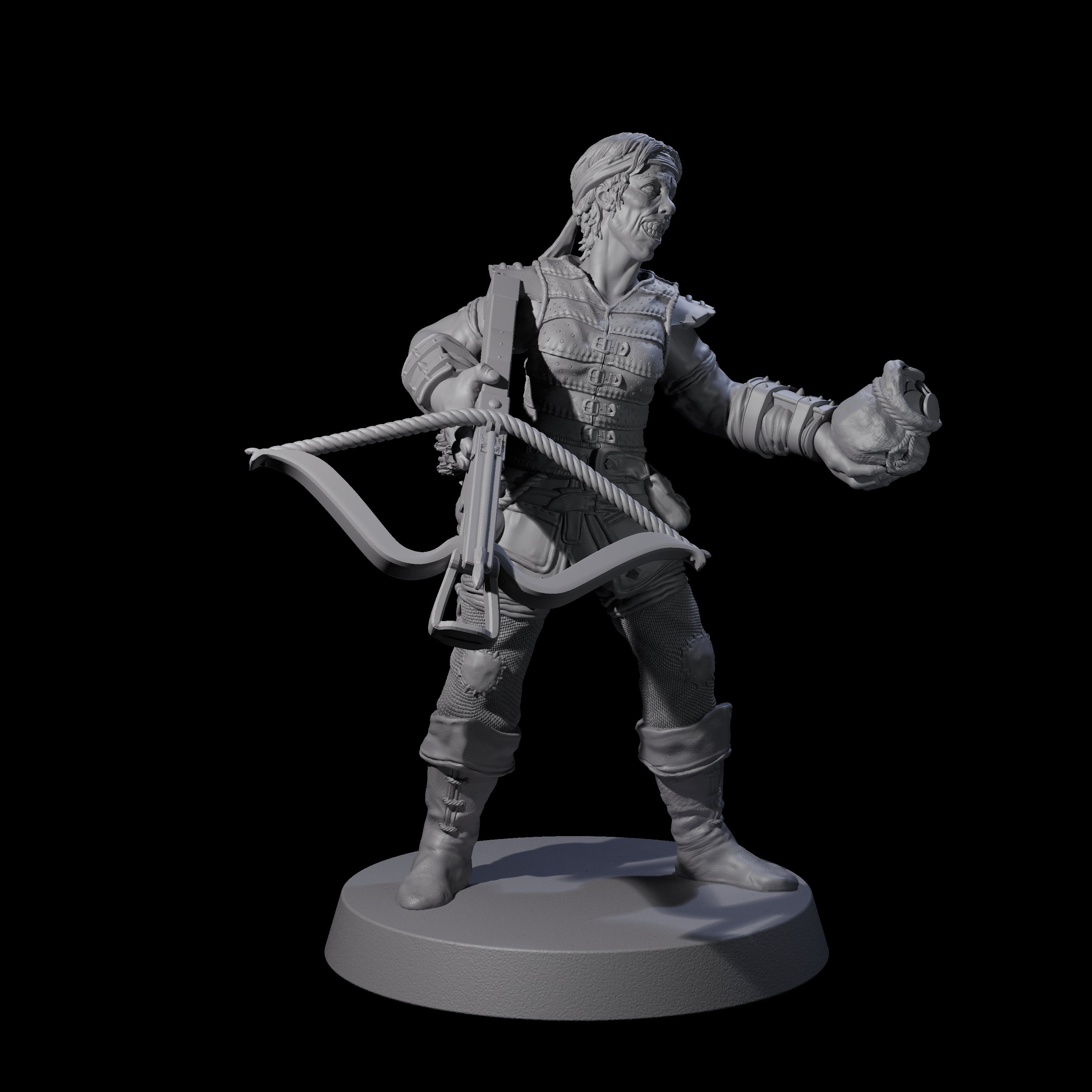 Toothy Bandit H Miniature for Dungeons and Dragons, Pathfinder or other TTRPGs