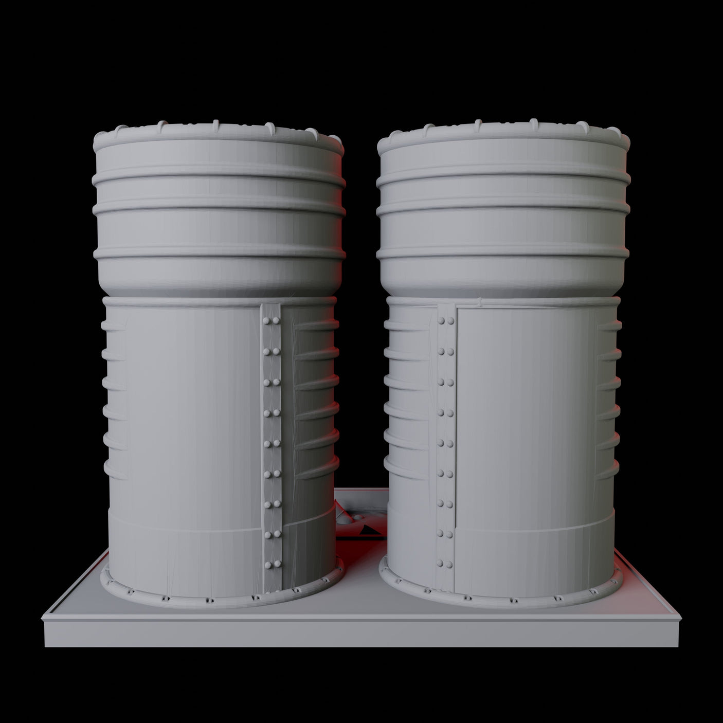 Toxic Tank Dice Tower Miniature for Dungeons and Dragons, Pathfinder or other TTRPGs