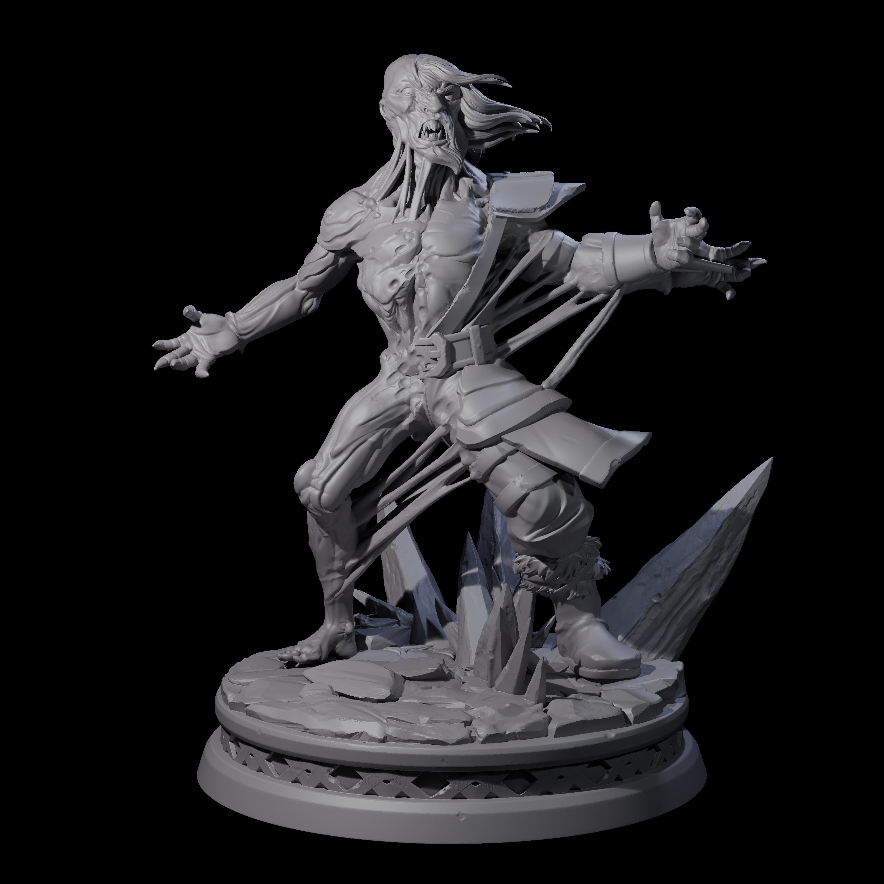 Transforming Doppelganger Miniature for Dungeons and Dragons, Pathfinder or other TTRPGs